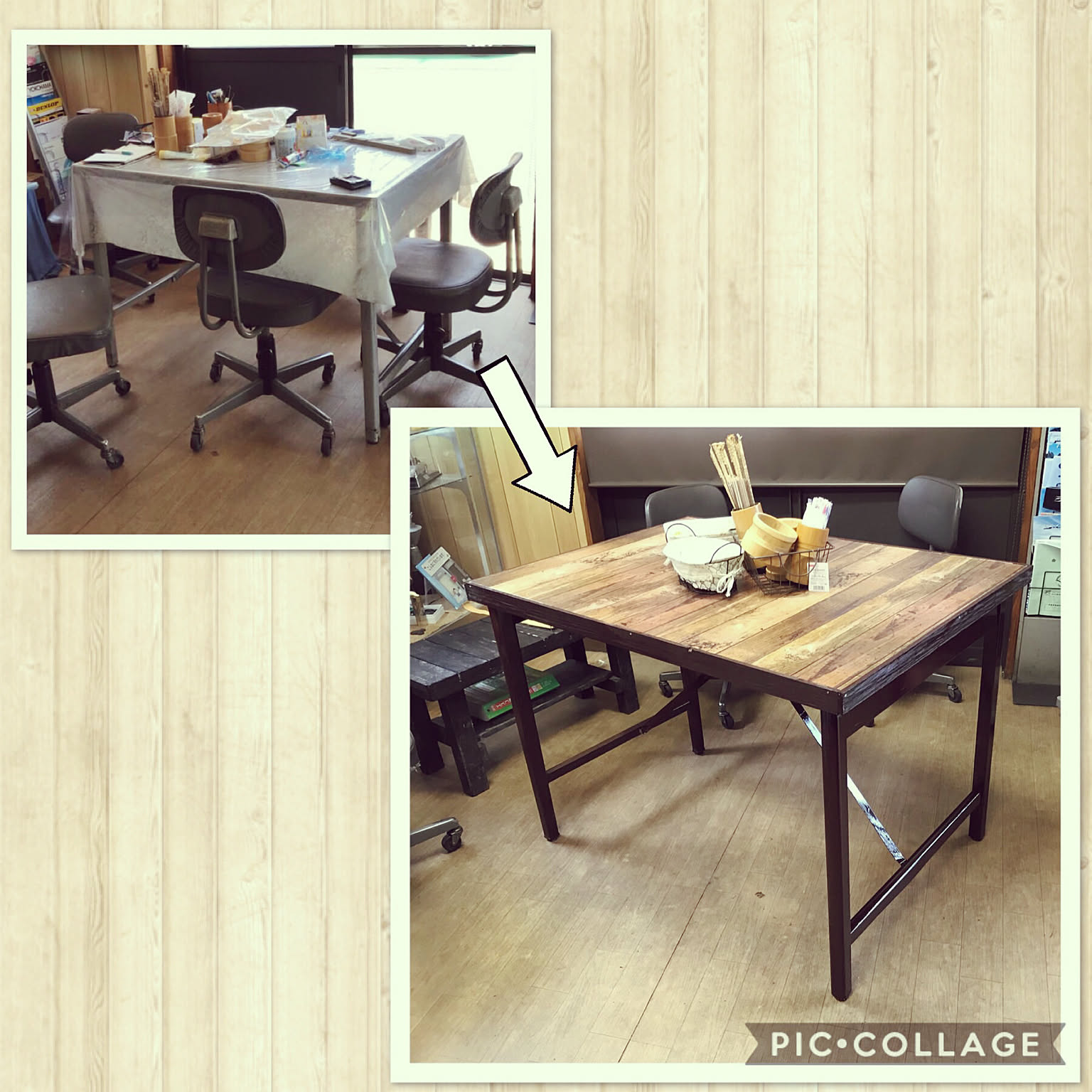 事務机 事務机リメイクのおすすめ商品とおしゃれな実例 ｜ RoomClip
