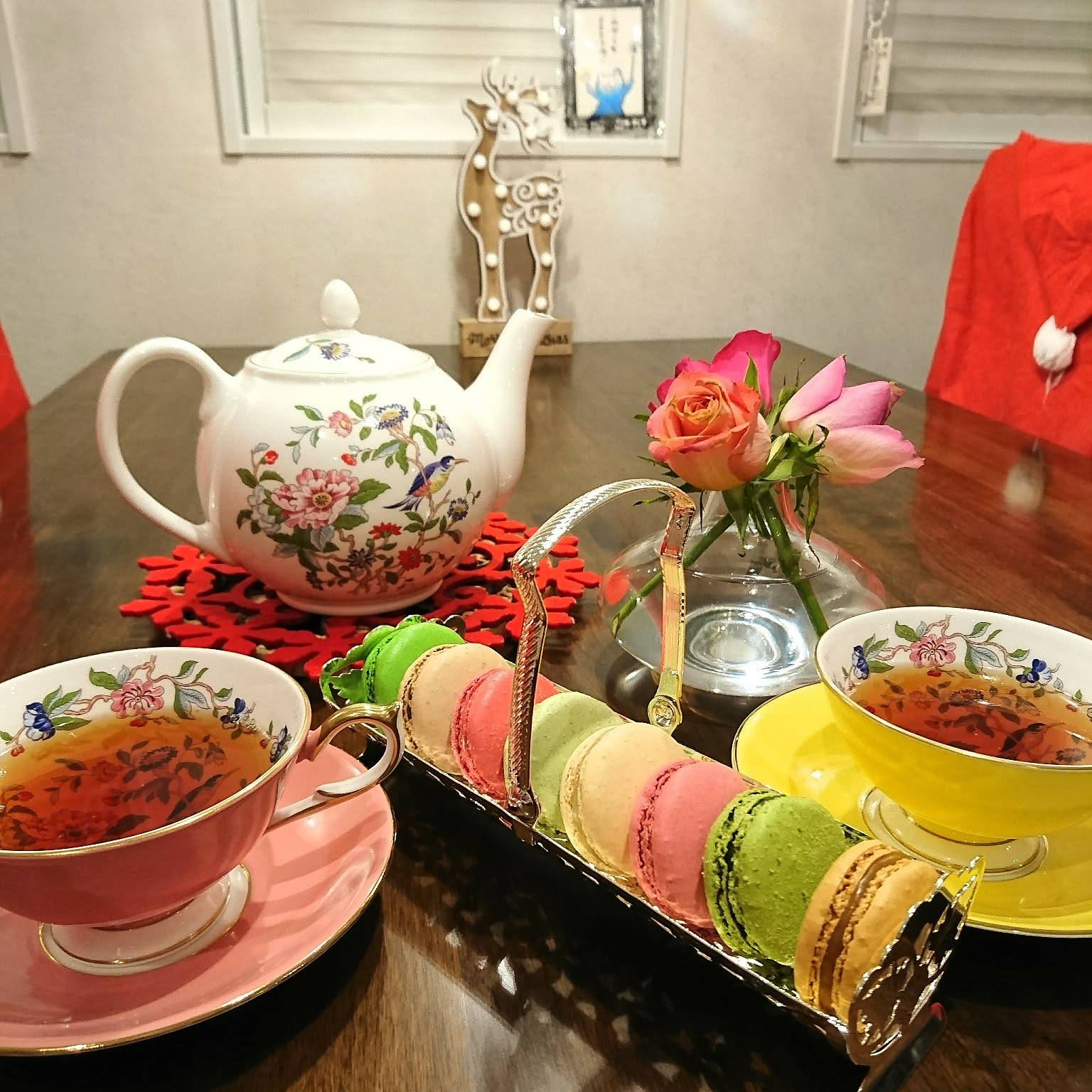 QUEEN ANNE】 薔薇のキャンドルスタンド ゴージャス 【公式通販】