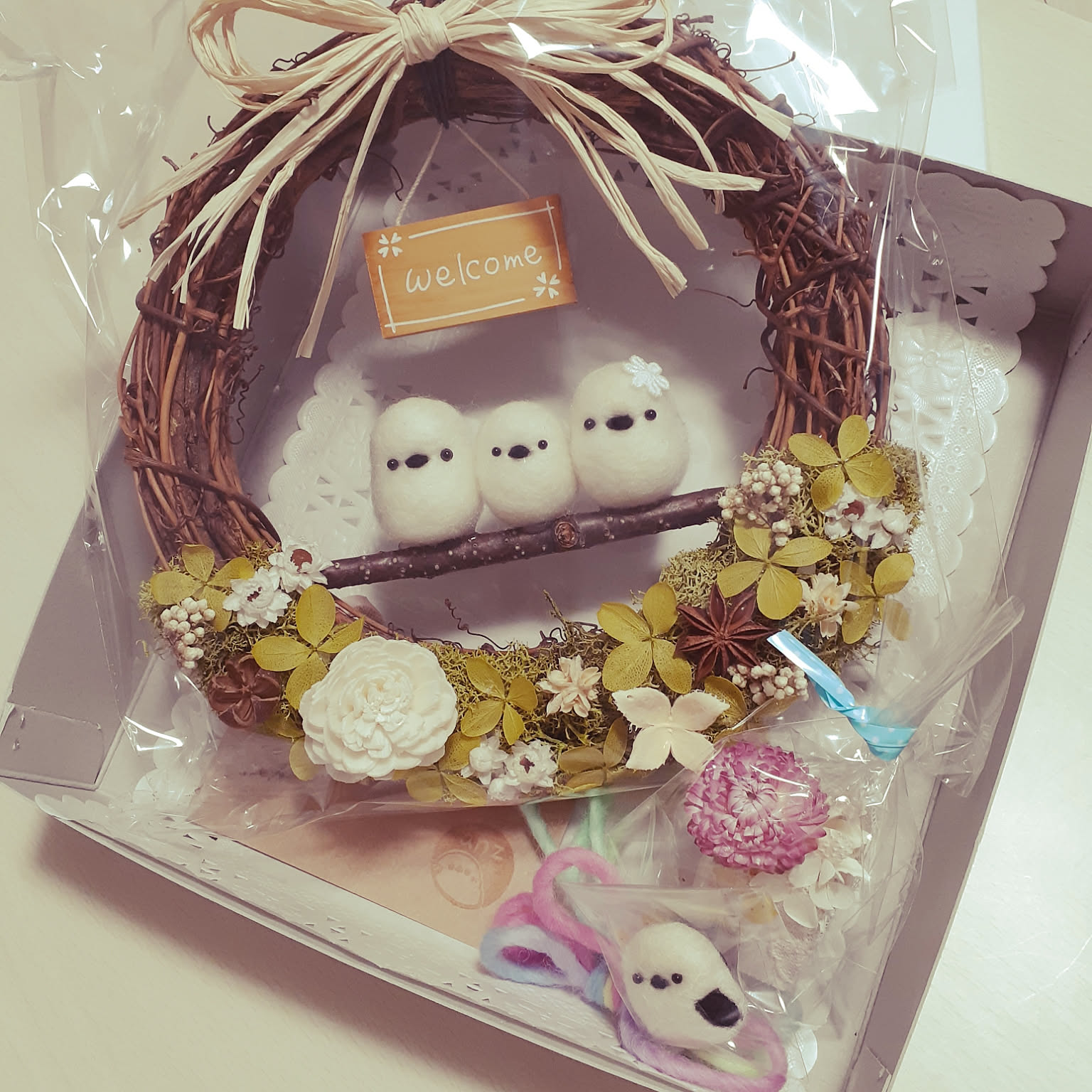 ニトリ】シマエナガがリースになりました！ニトリの1490円