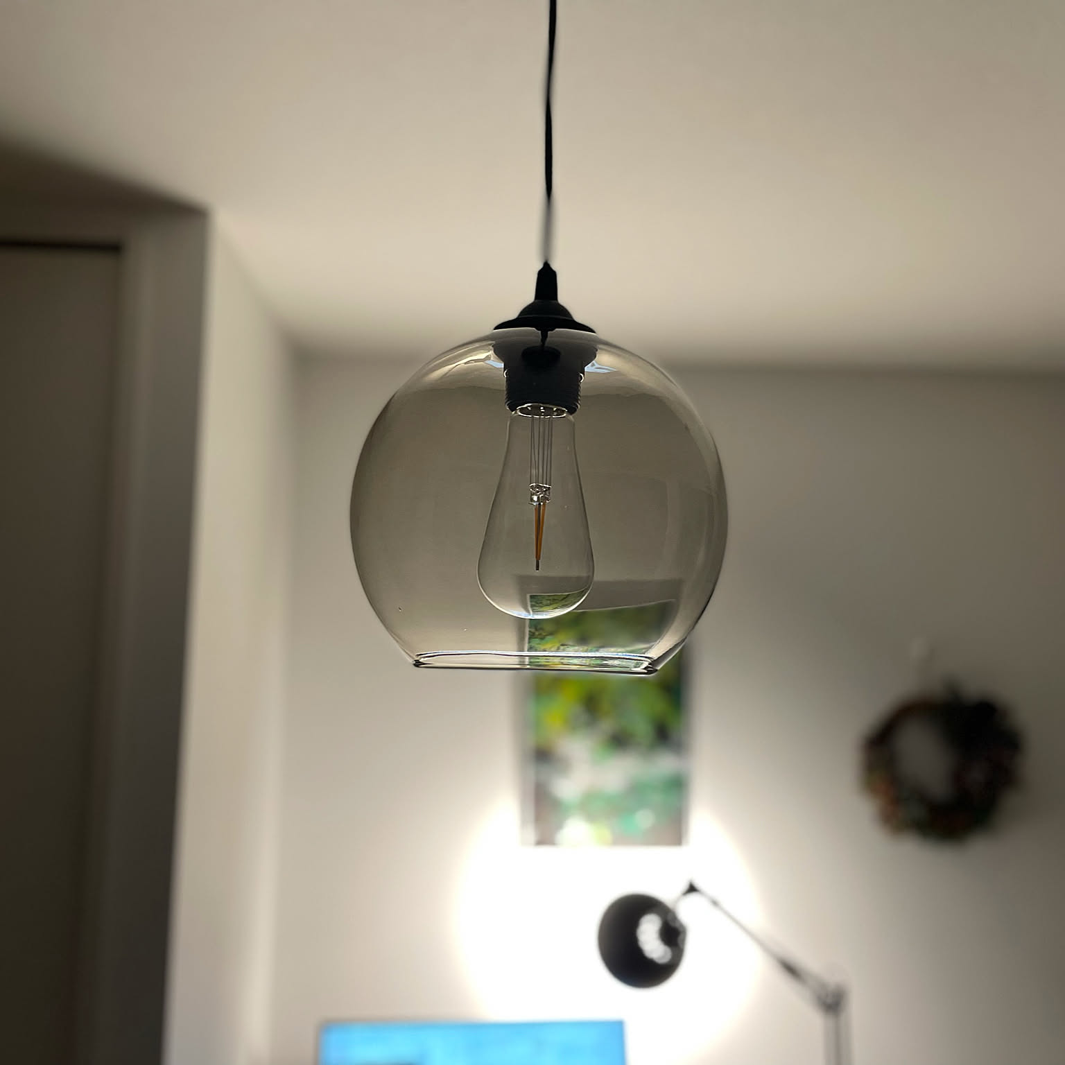 IKEA ヤーコブスビン(ブラウン)、 電球、 コード、同じもの2個セット JAKOBSBYN ヤーコブスビン ペンダントランプシェード, ライト
