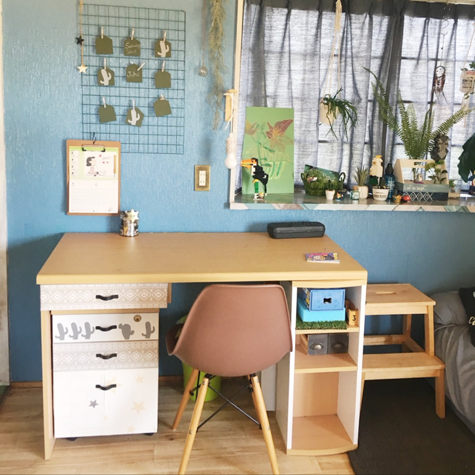 机 オルテガ柄のインテリア実例 ｜ RoomClip（ルームクリップ）