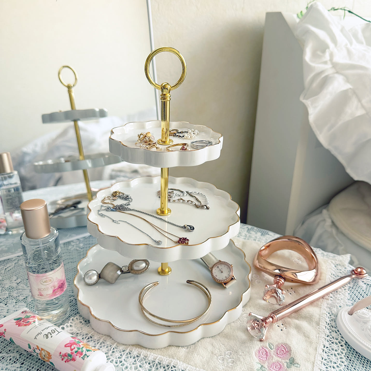 ♪美品♪エルメス　ピエール・ドリアン・エ・ドクシダン　大皿　箱つき　2枚 ♪美品♪エルメス ピエール・ドリアン・エ・ドクシダン 大皿 箱つき 2