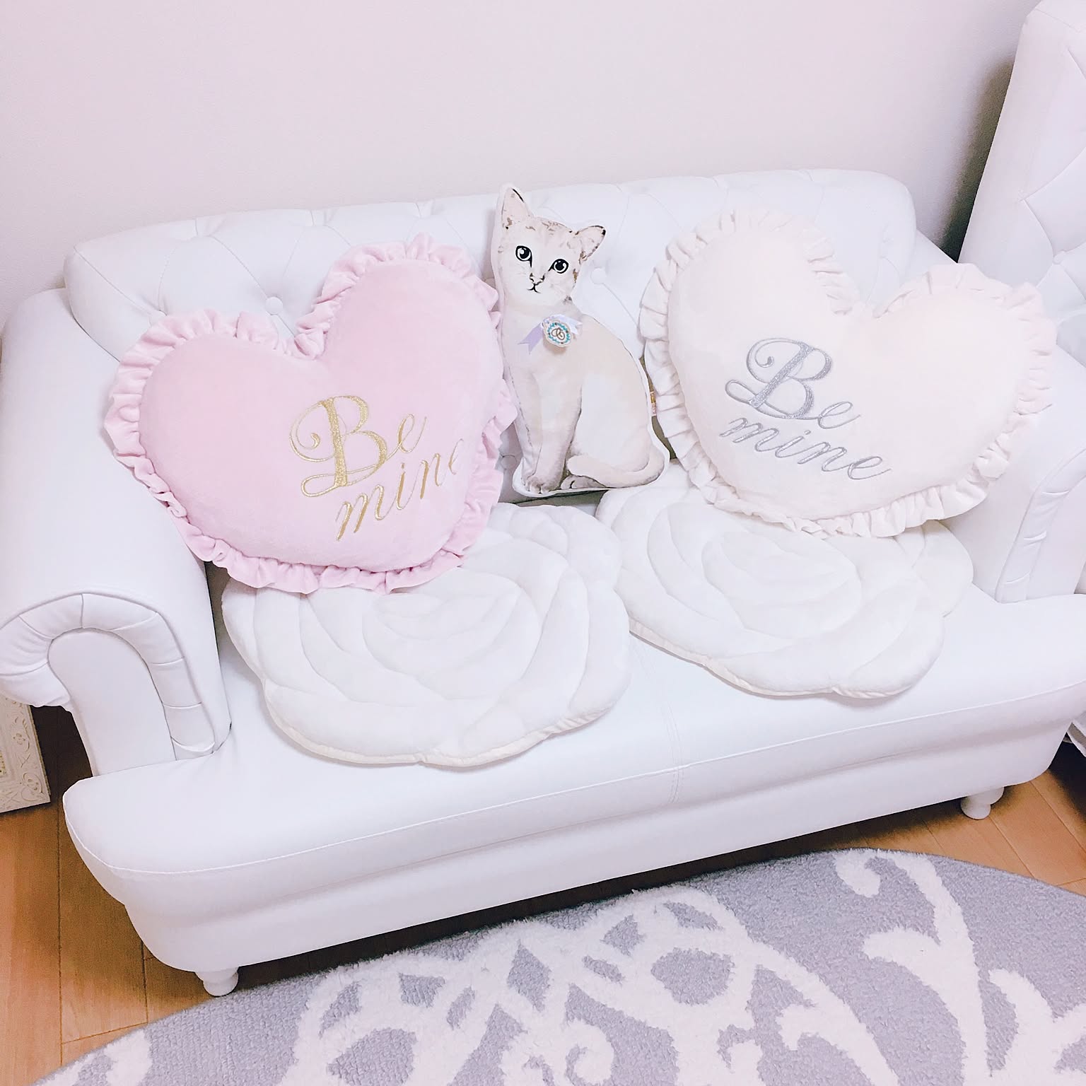 フランフラン ハートクッションのおすすめ商品とおしゃれな実例