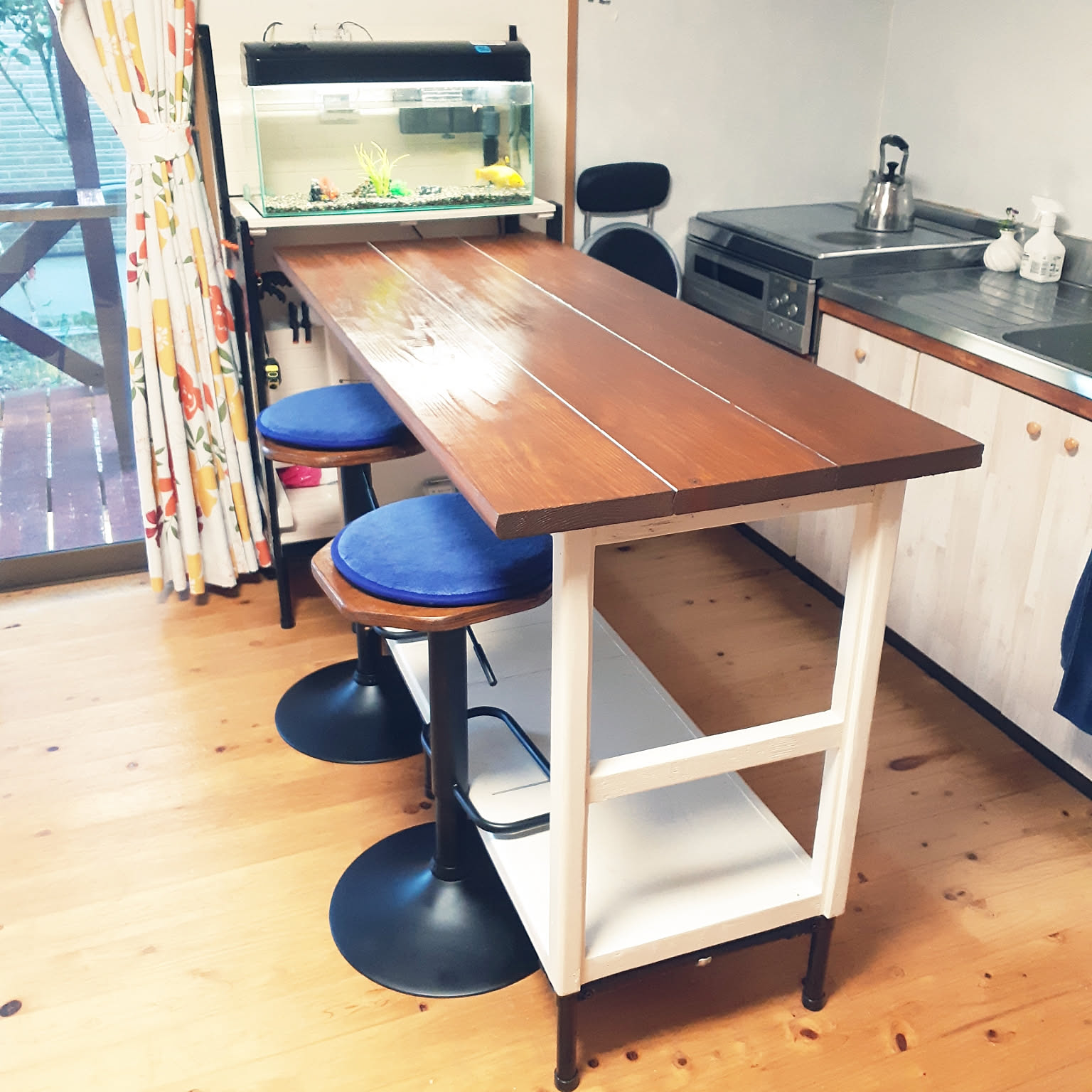 DIY テーブルカウンターのインテリア・手作りの実例 ｜ RoomClip