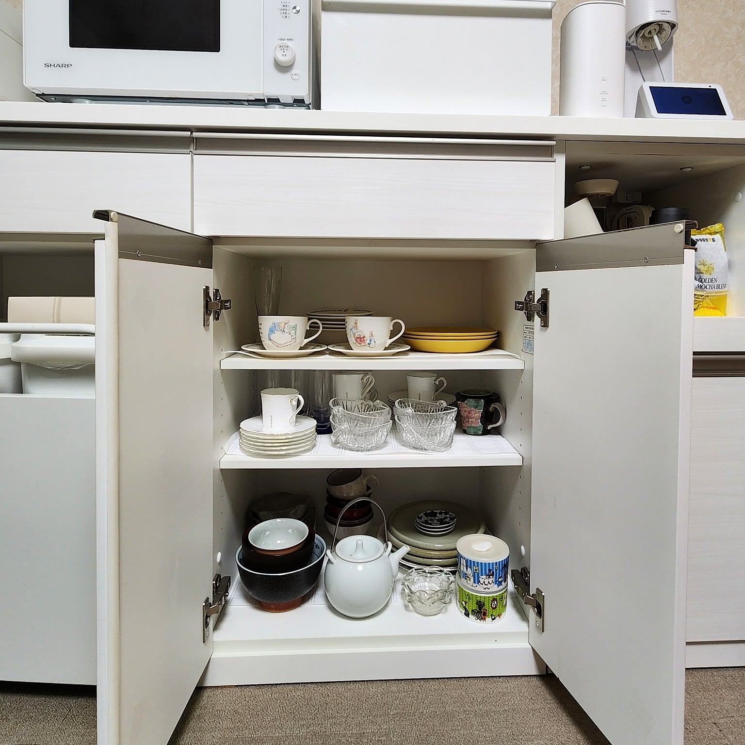 リガーレ ニトリ キッチンボードのおすすめ商品とおしゃれな実例