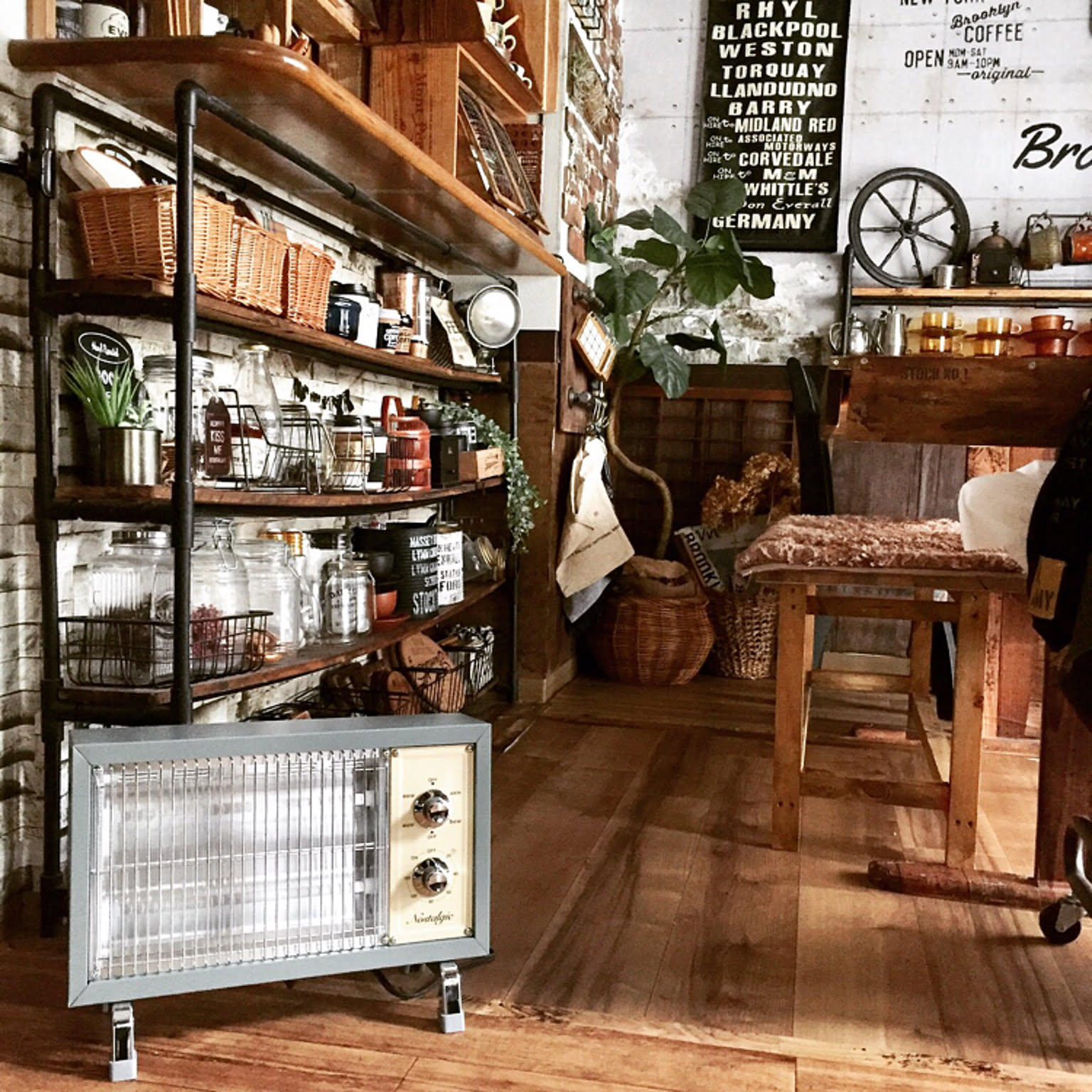 アンティーク　豆たんストーブ　レトロ　昭和　インテリア アンティーク 豆たんストーブ レトロ 昭和 インテリア