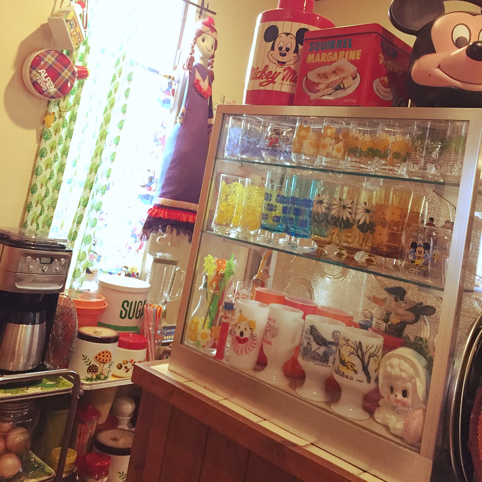 ショーケース 昭和レトロのおしゃれなインテリア・部屋・家具の実例
