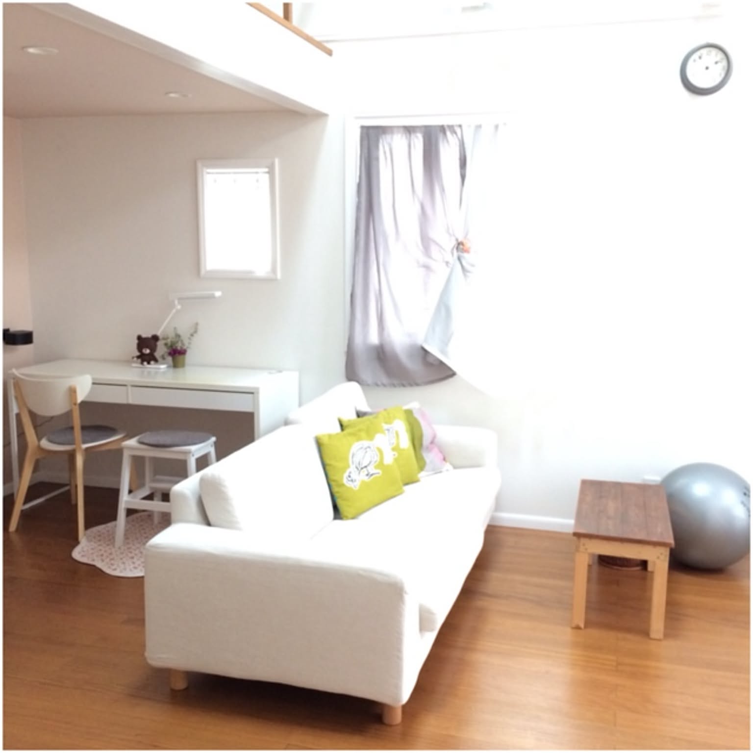 IKEA グリーン バランスクッション　耐荷重量 80キロ IKEA グリーン バランスクッション 耐荷重量 80キロ IKEA