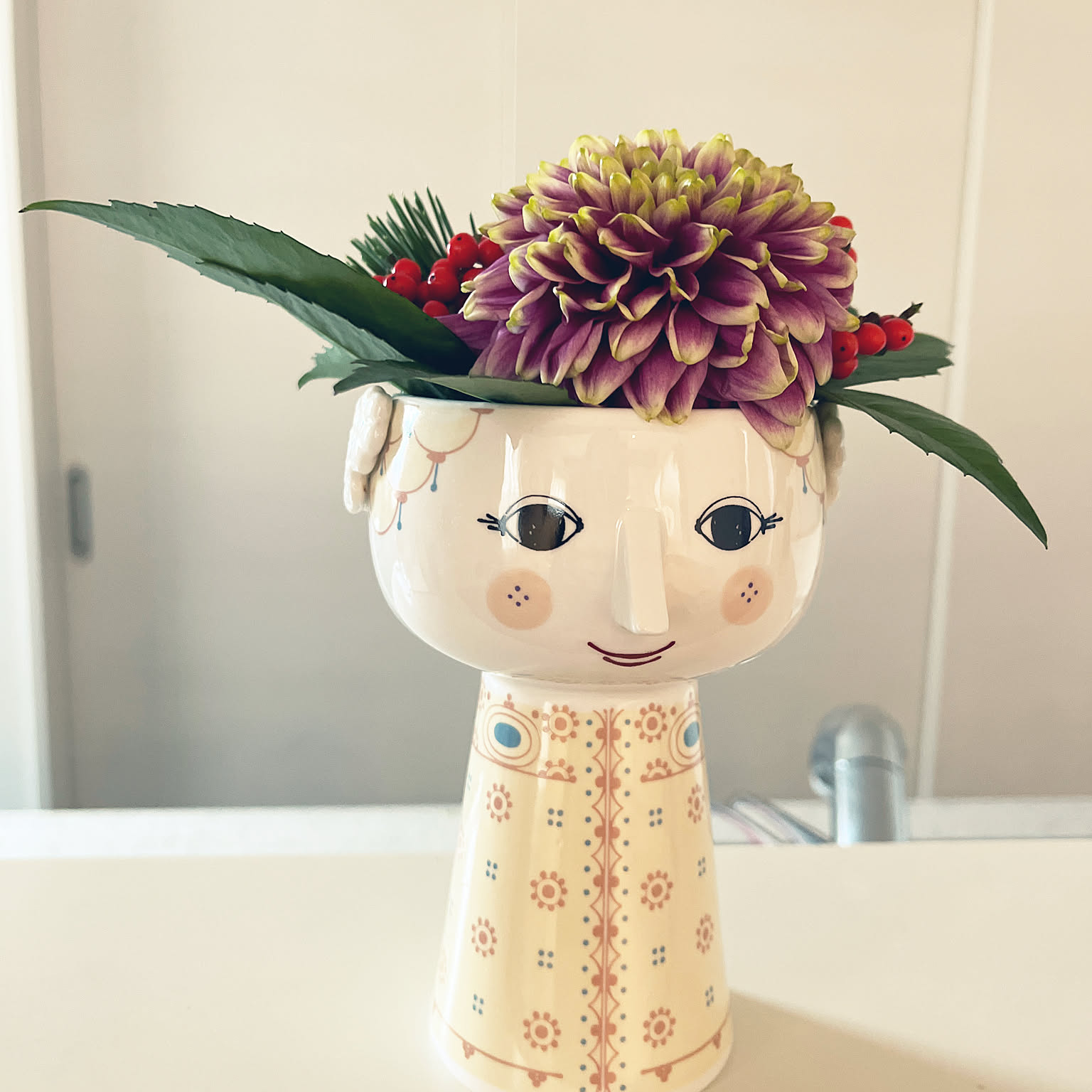 そばかす　リメイク鉢　お花 リメイク鉢SS(2号)5set 多肉植物 nagimitsu 通販 13800270