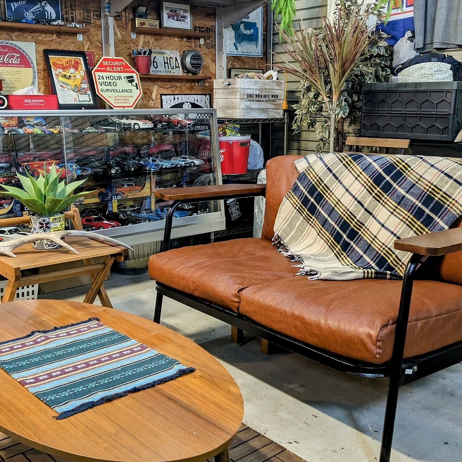 ガレージ/Snap-on/スナップオン/壁/天井/工具などのインテリア実例