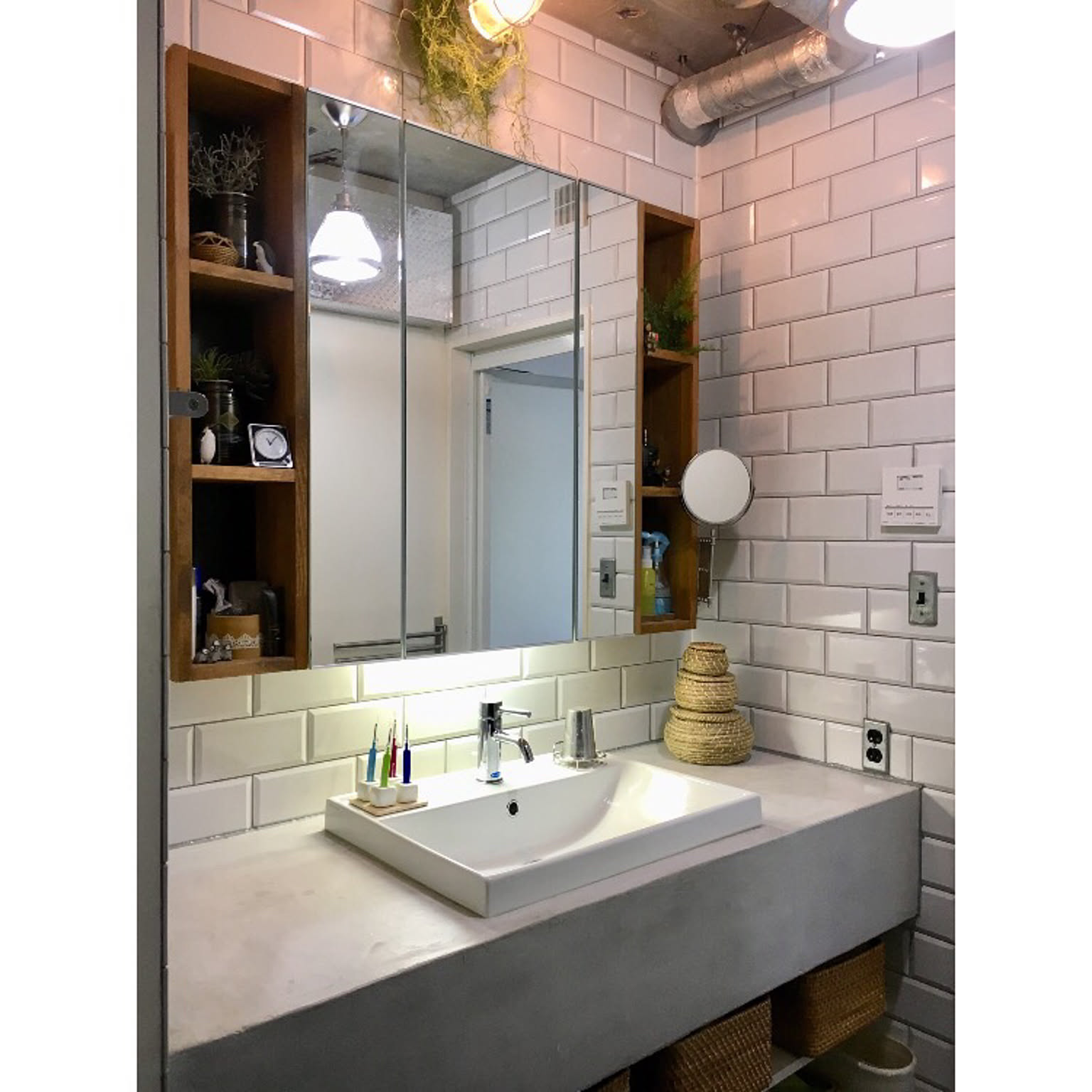 IKEA ミラーサニタリーBOX HOVET ホーヴェット ミラー, アルミニウム, 78x196 cm - IKEA