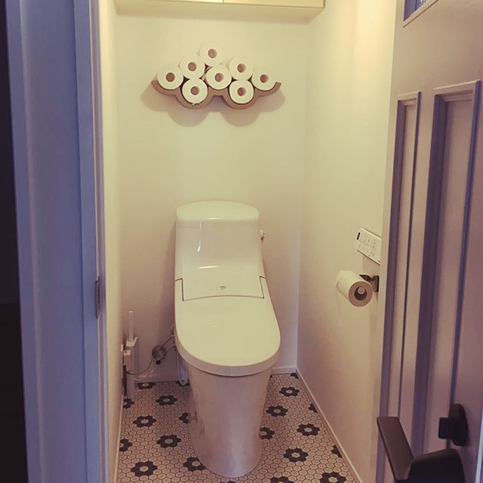 バス/トイレ/雲/トイレットペーパー収納/トイレットペーパーホルダー