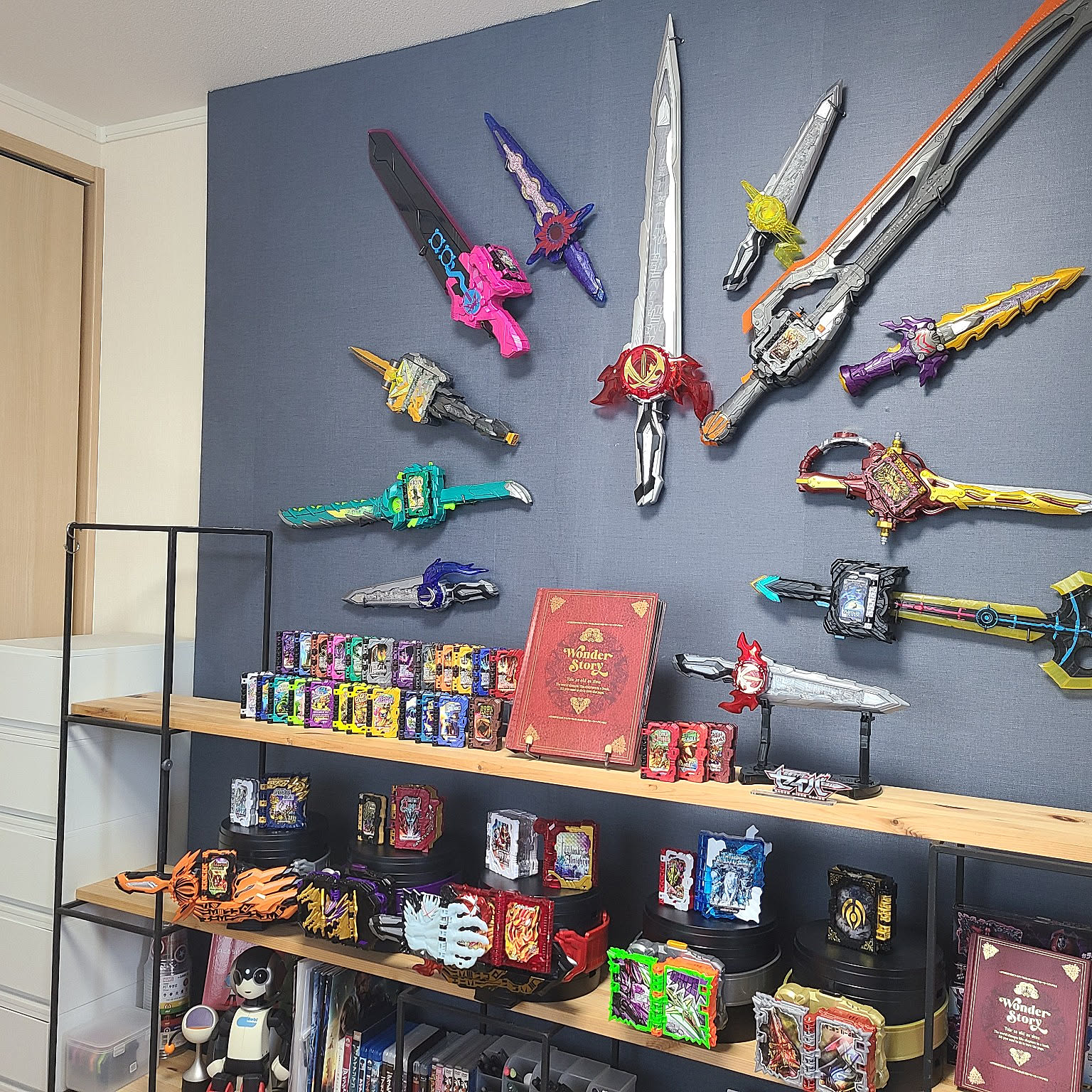 仮面ライダー/おたく部屋/仮面ライダー小物整理/仮面ライダーセイバー