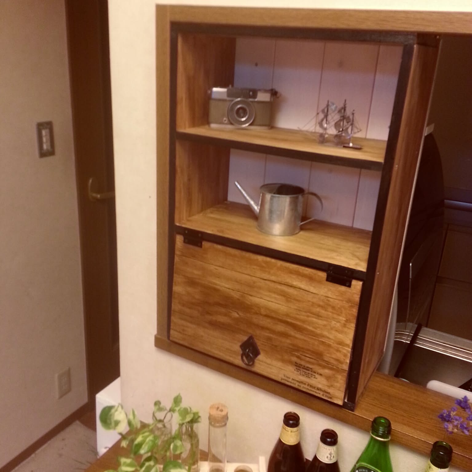 棚 パタパタ扉DIYのインテリア・手作りの実例 ｜ RoomClip（ルーム