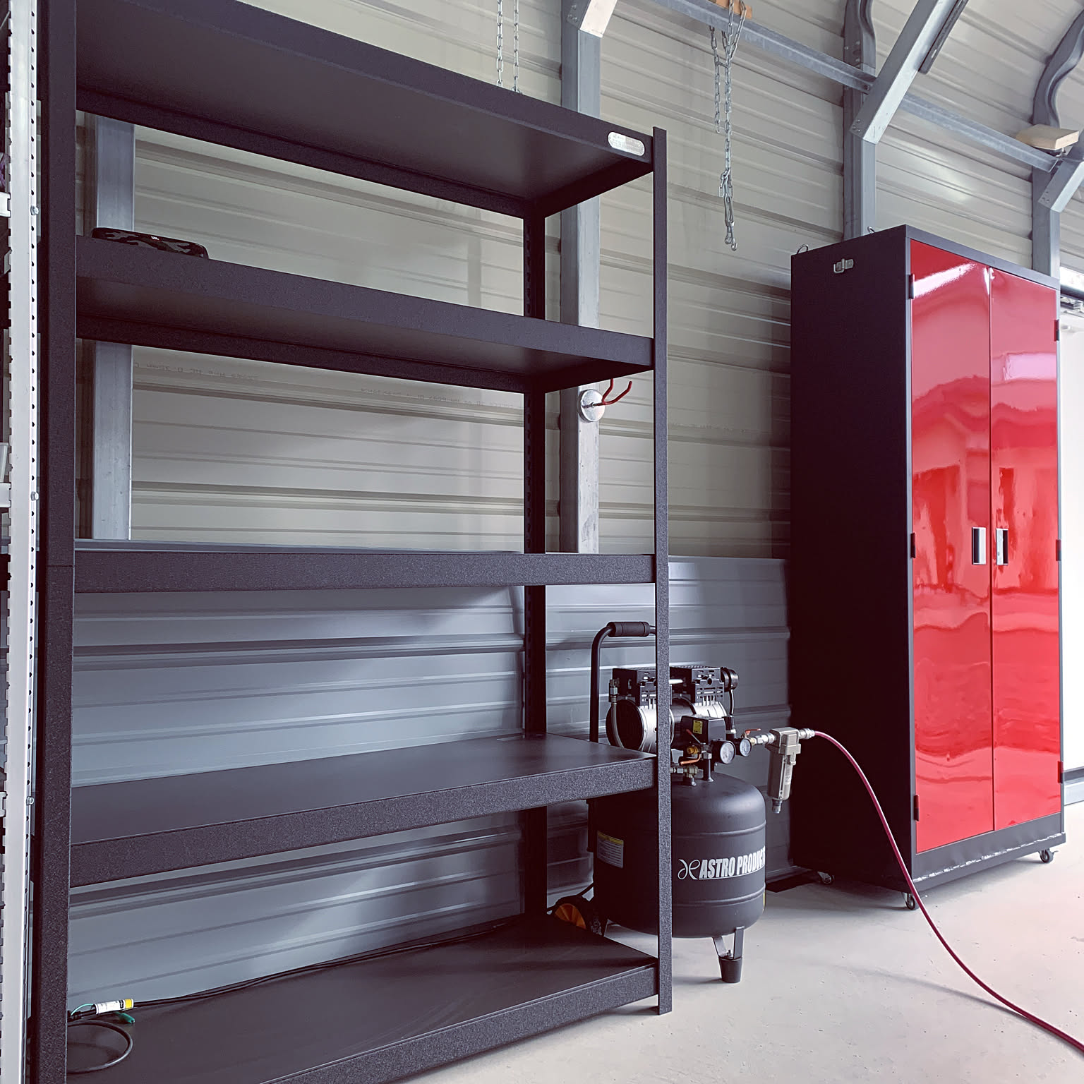 【アメリカンガレージ調】スチールラック 8d6f8f13c4b60c727c2adf537c1b32