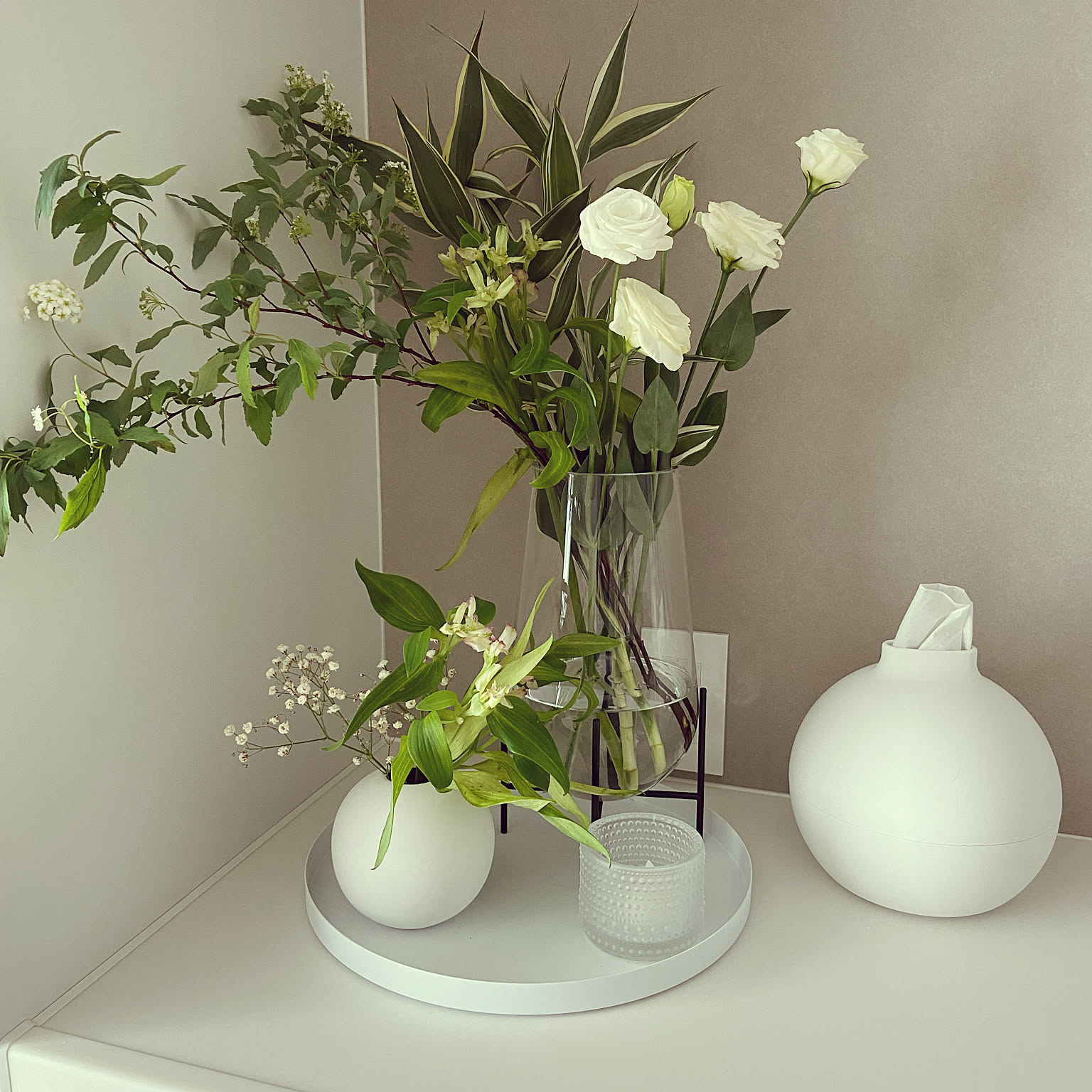 Amazon.co.jp: DAGIN モダン花瓶 テクスチャード花瓶 ボヘミアン