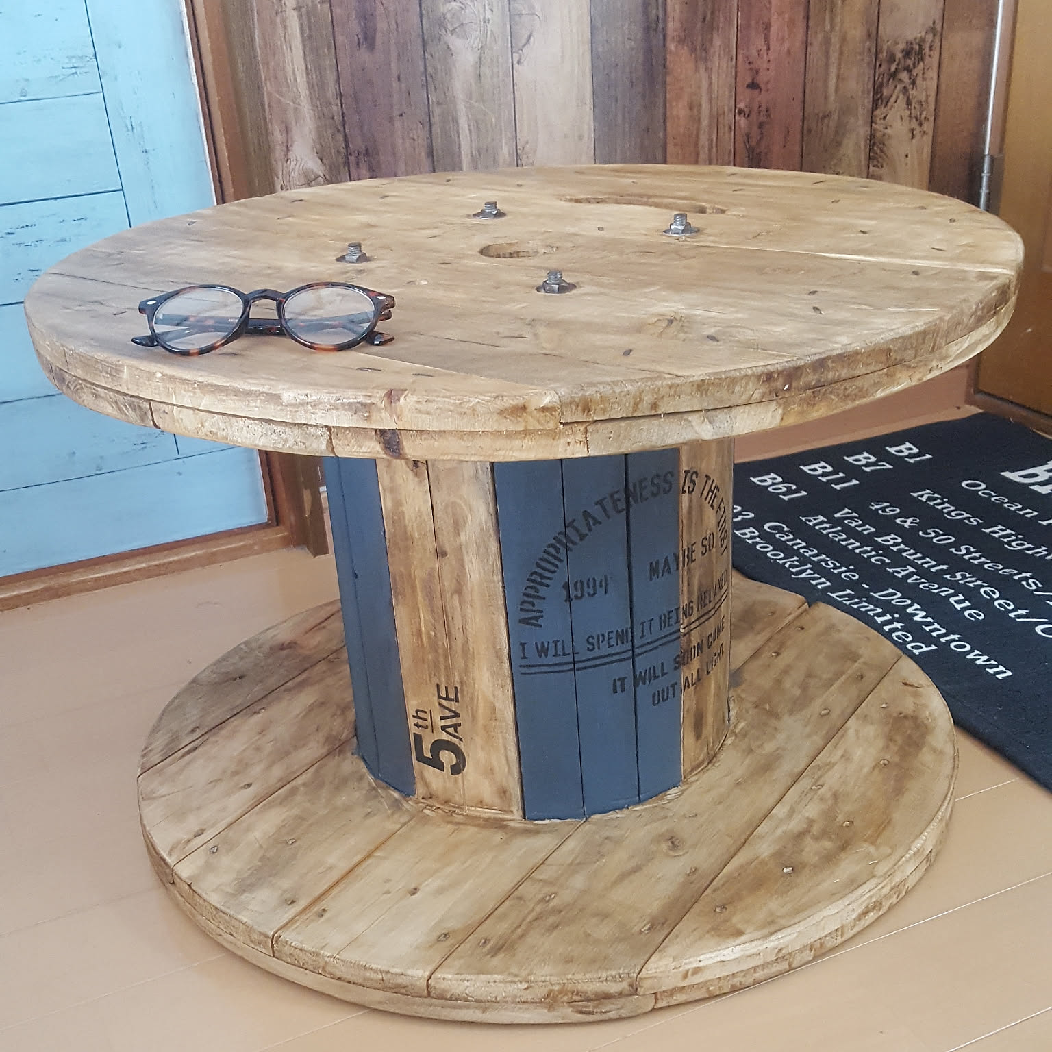 電線ドラムテーブル　 キャスター付き あきさん専用 電線ドラムテーブル キャスター付き 楽天市場