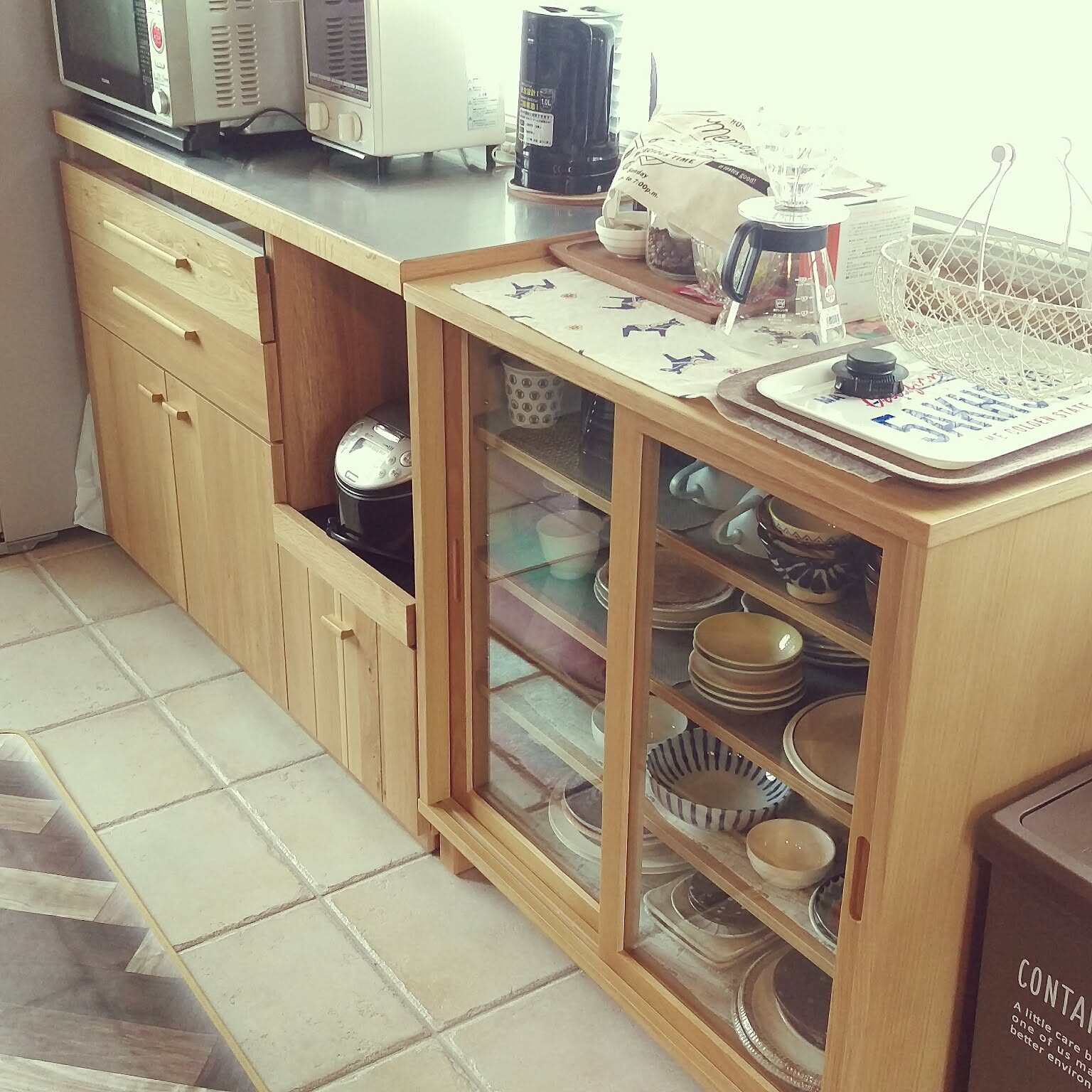 棚 無印良品 食器棚のインテリア実例 | RoomClip(ルームクリップ) 棚 無印良品 食器棚のインテリア実例 | RoomClip(ルームクリップ)