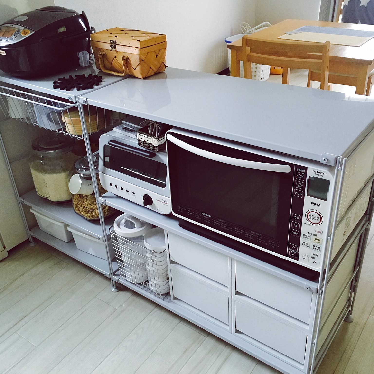 【大幅値下げ】無印良品　シェルフ キッチンカウンター 8e9f9c5842a943b5b3e03d988d6266