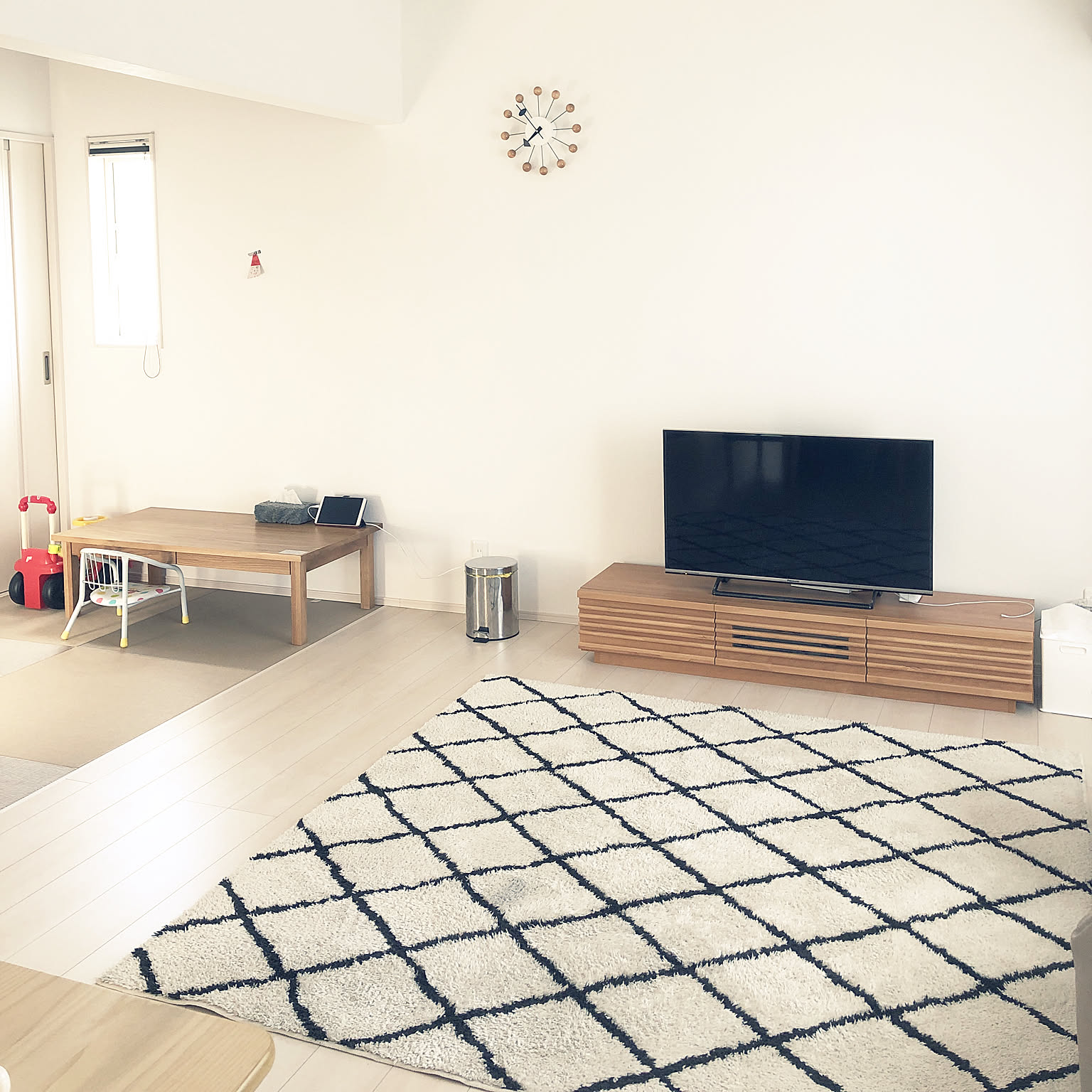 無印良品　ラグ　グリーン　使用歴少ない MUJI (無印良品) - 無印良品 ラグ 100×140 緑の通販 by yu｜ムジルシ