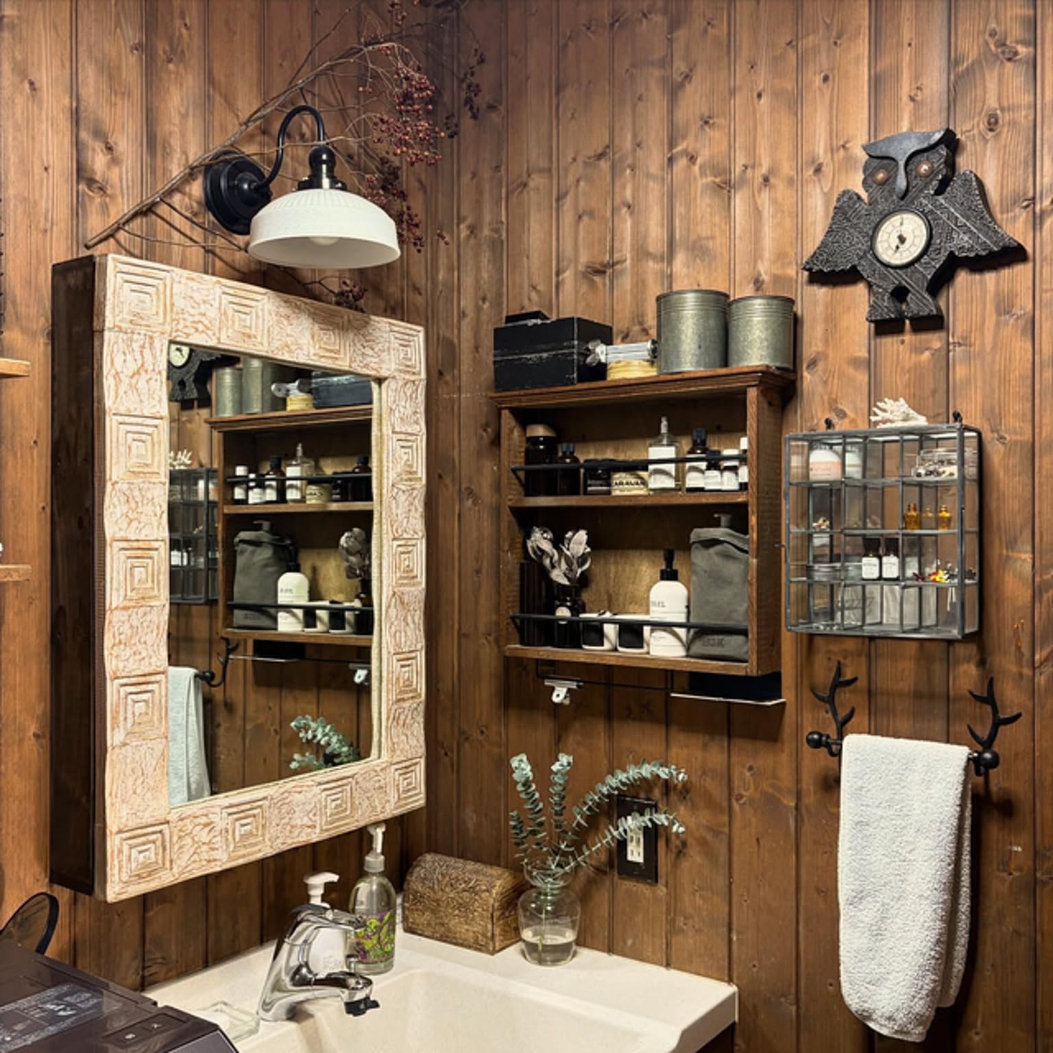 DIY アンティーク鏡のインテリア・手作りの実例 ｜ RoomClip（ルーム