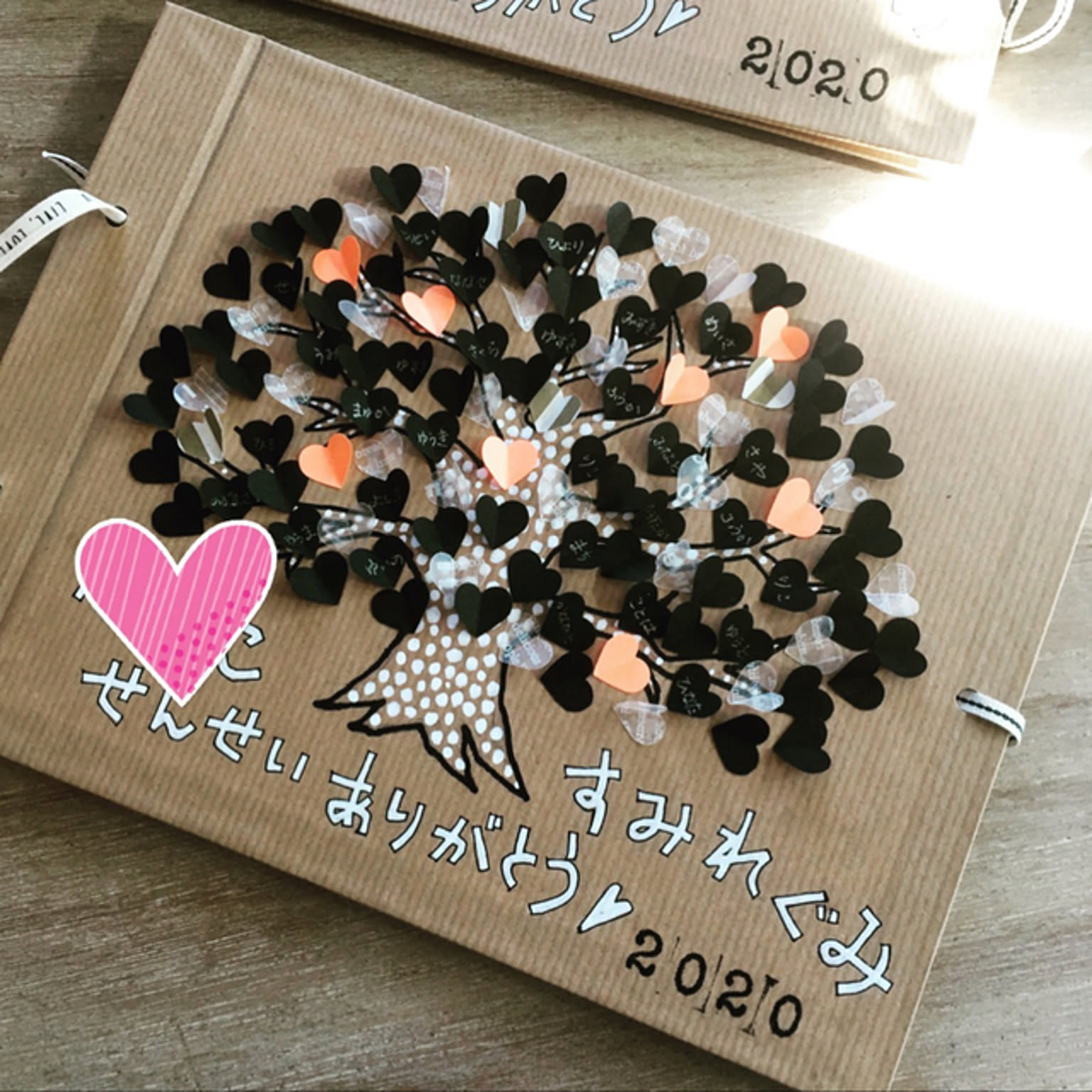 アルバム飾り 桜 オーダー受付中（＾∇＾） アルバム飾り おめでとう