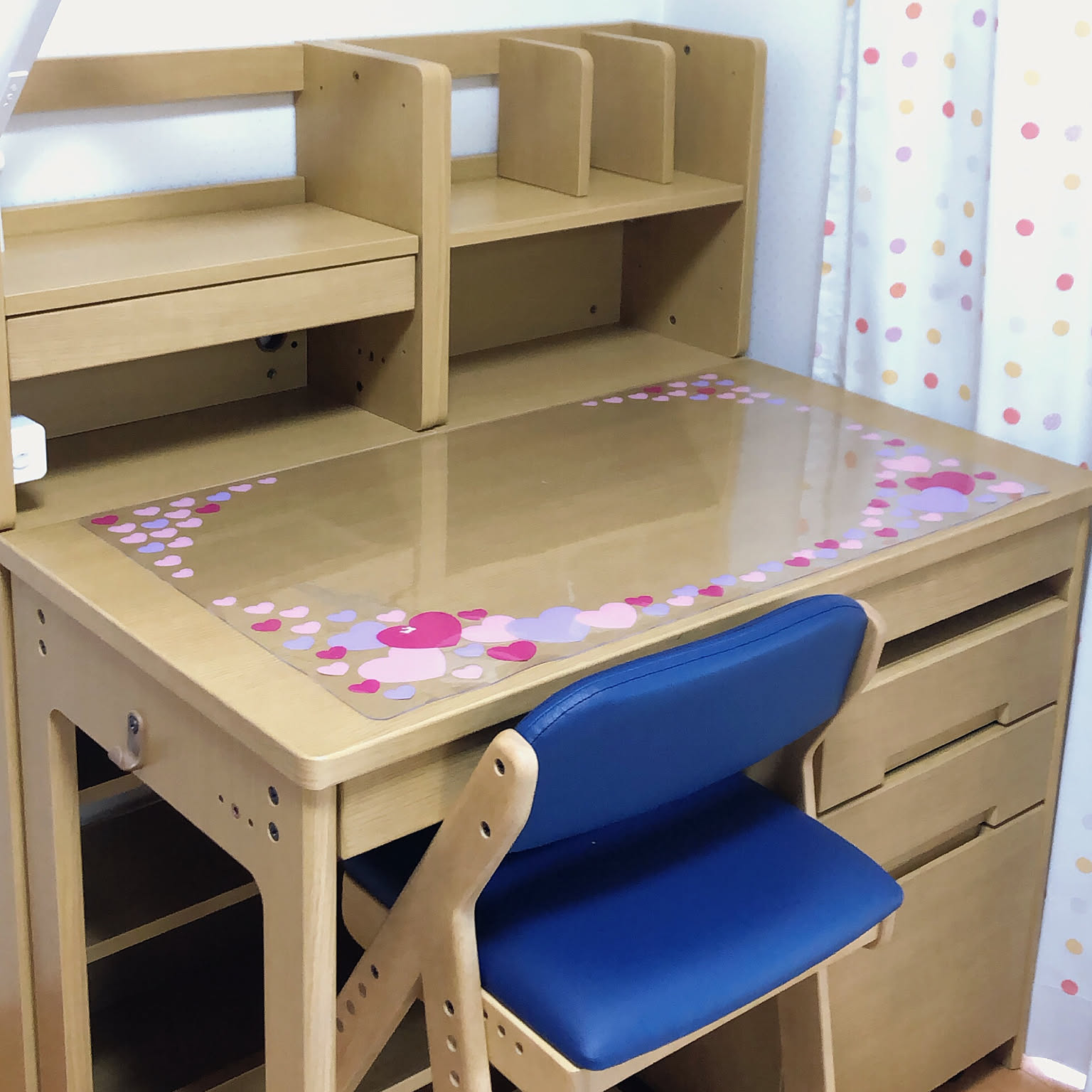 デスクマット/ニトリ2019子供部屋モニター/ニトリ/子供部屋