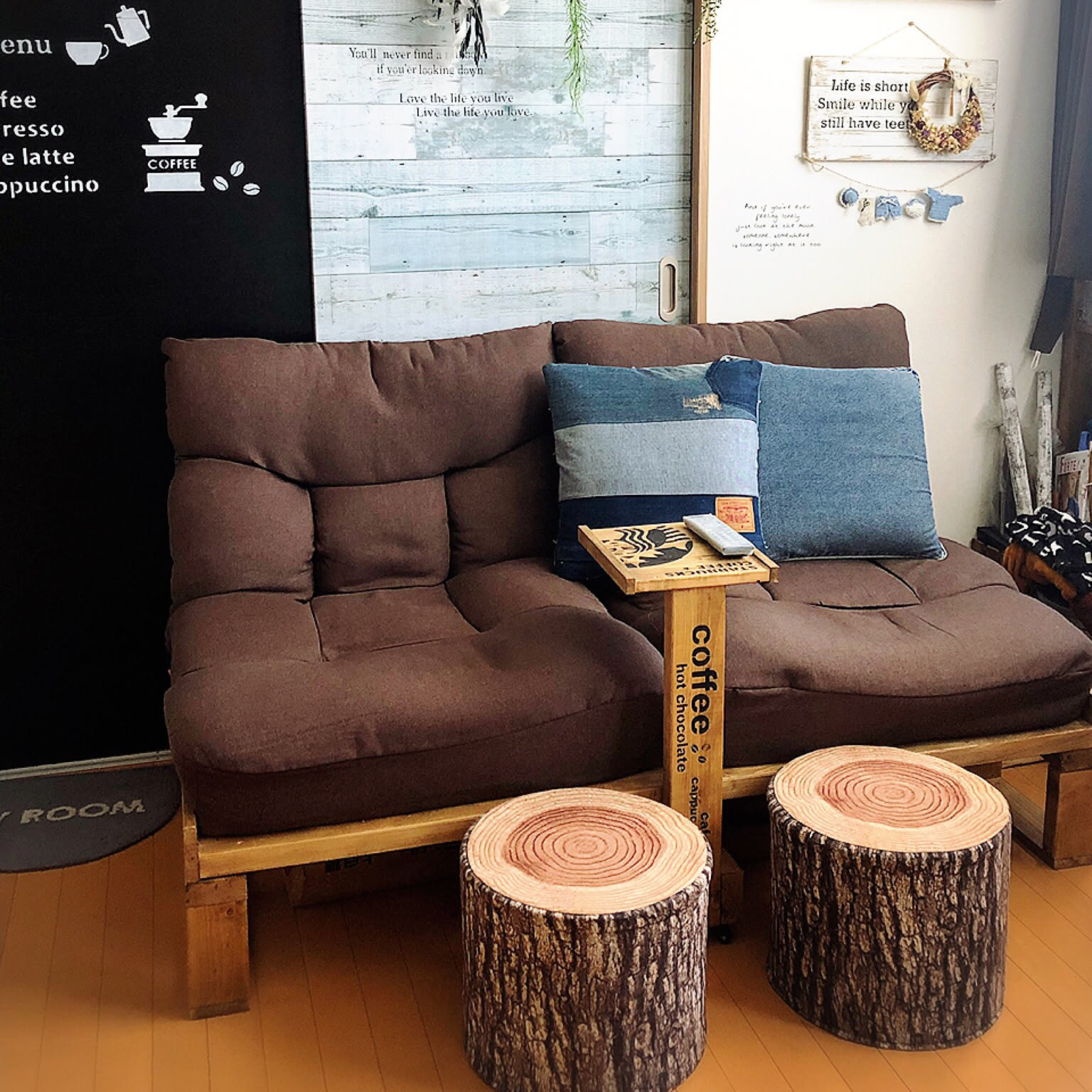 ニトリの切り株のインテリア実例 ｜ RoomClip（ルームクリップ）