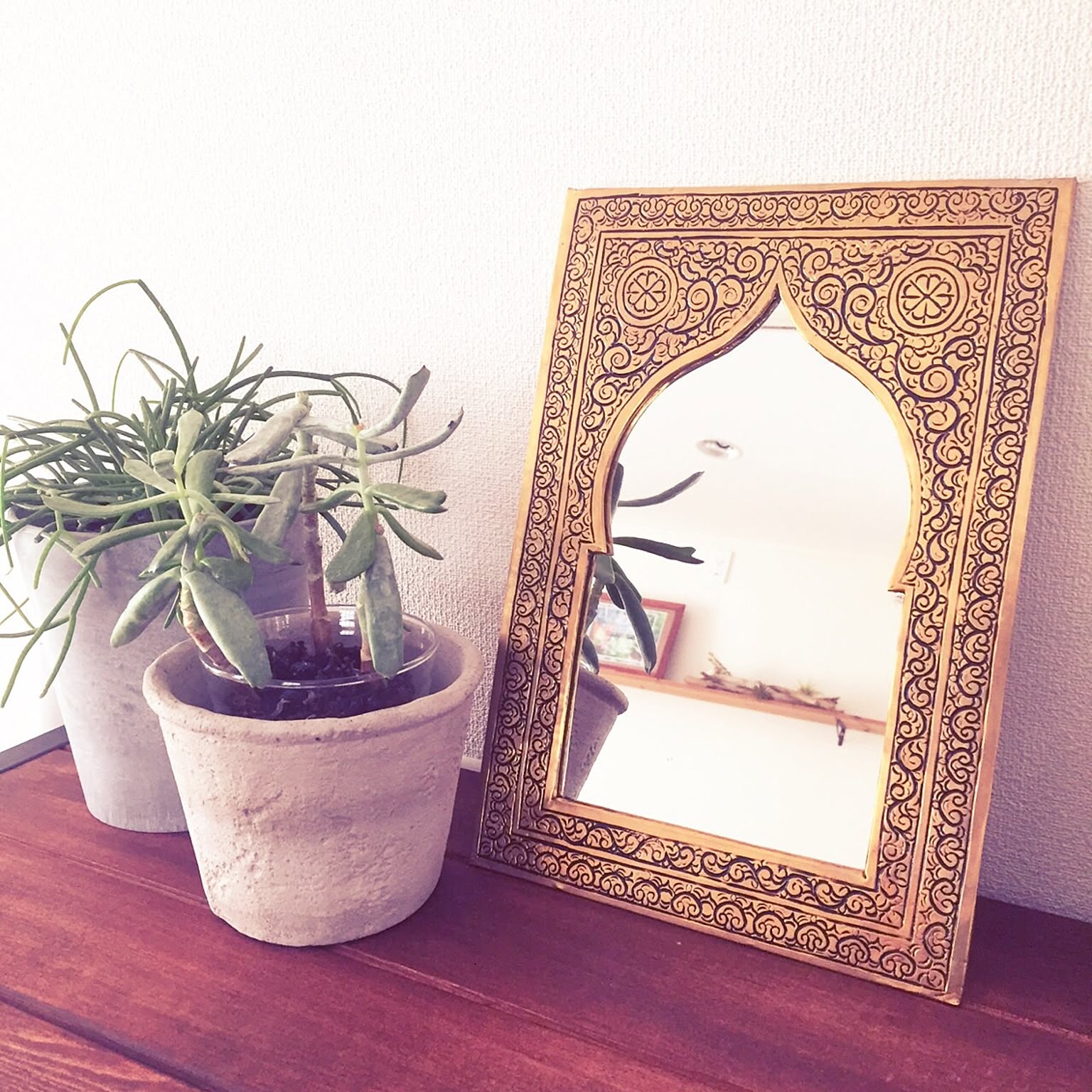 モロッコ風ミラーのおすすめ商品とおしゃれな実例 ｜ RoomClip（ルーム