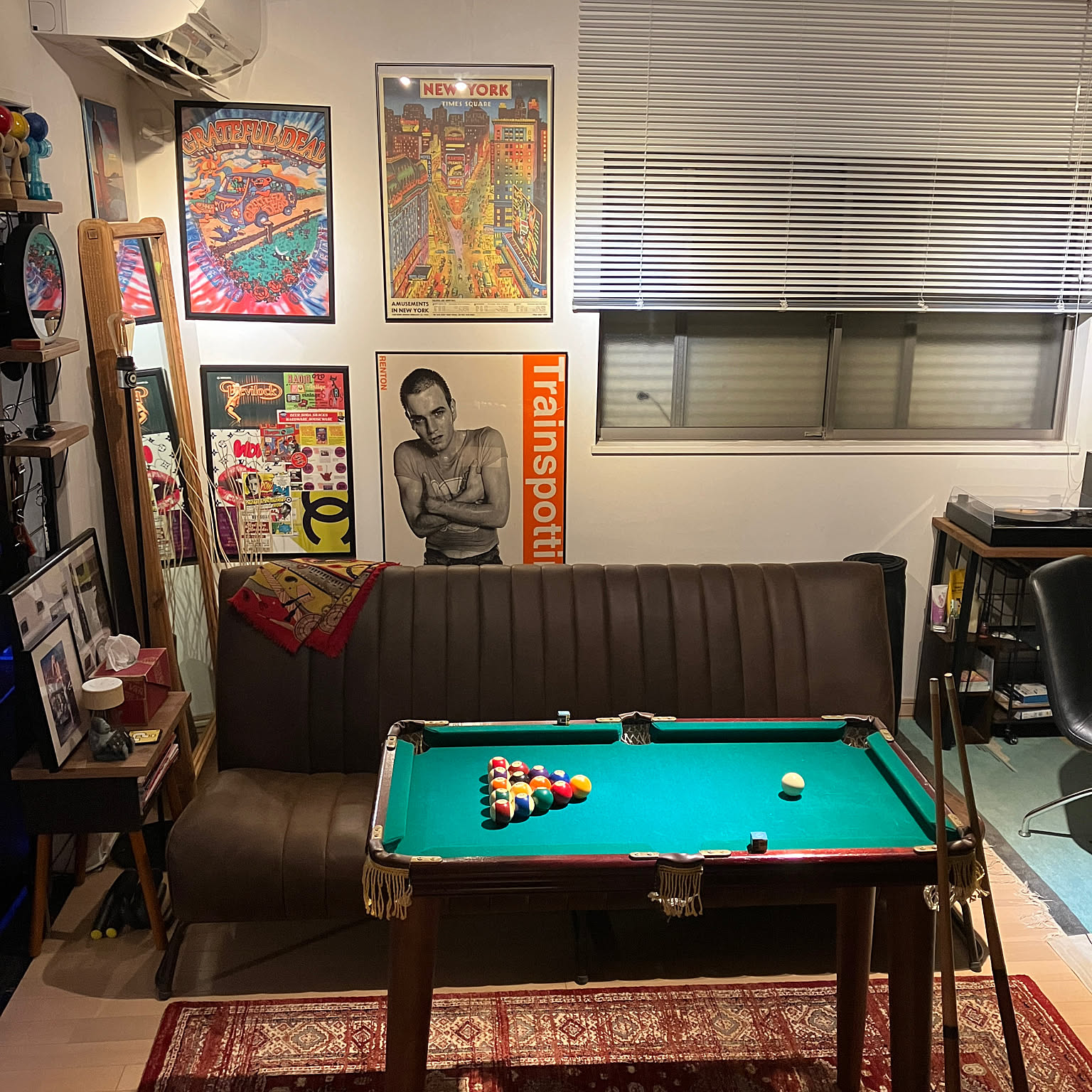 アメリカン ビリヤード台のおしゃれなインテリア・部屋・家具の
