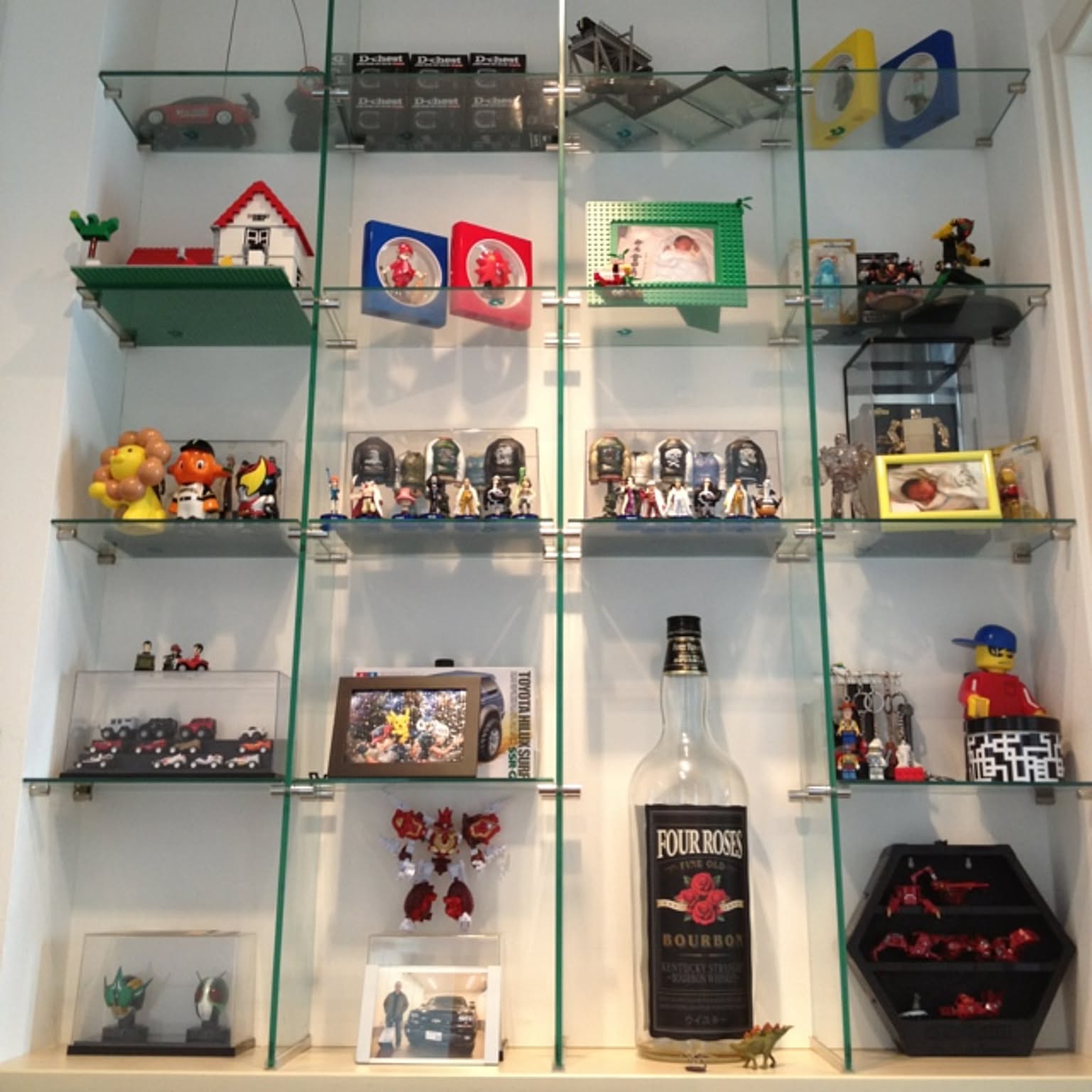 2点セット キャデラック カー ウォール シェルフ ピンク (GK065)