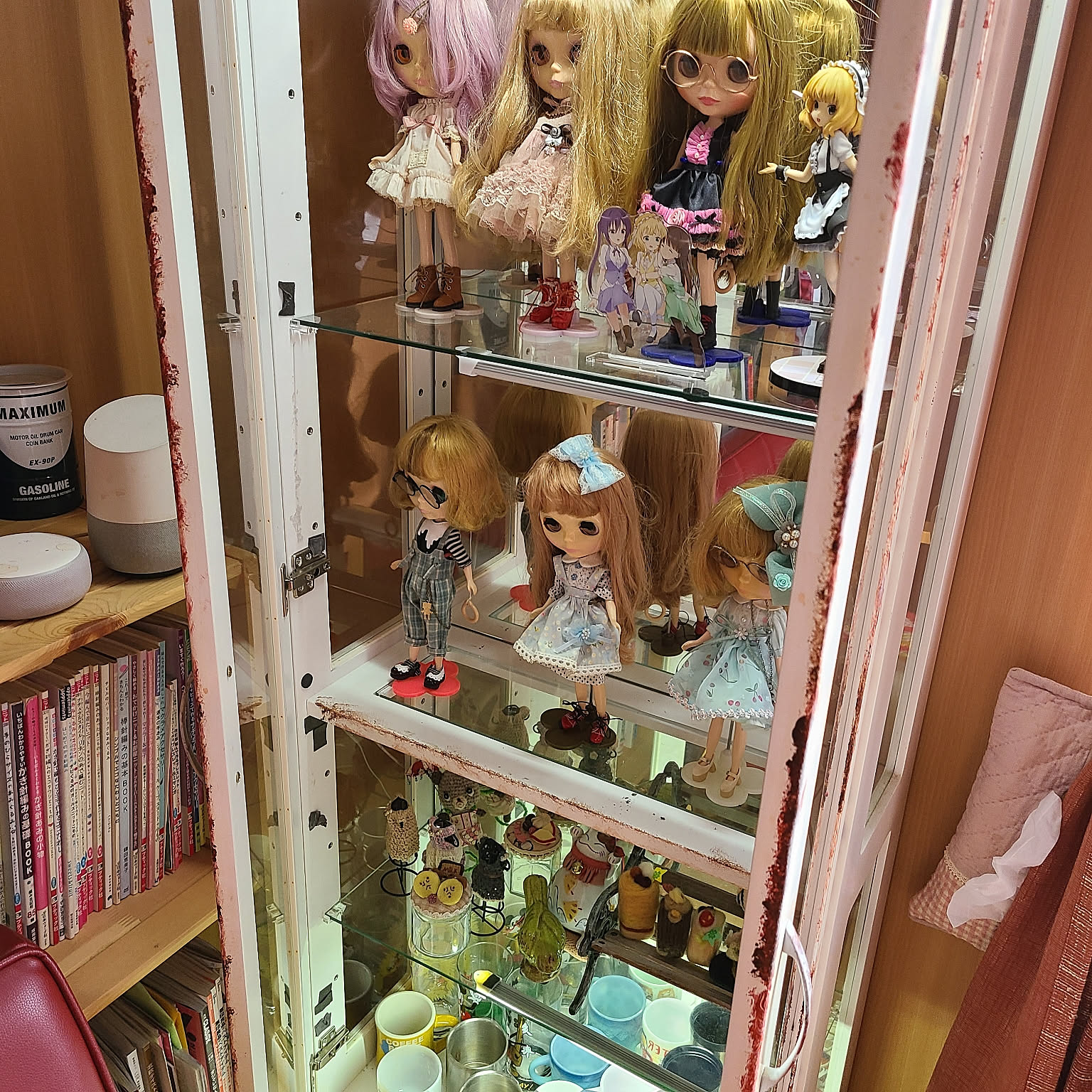 棚/ブライスドール/お気に入り/ハンドメイド/ニトリ...などのインテリア実例 - 2020-07-17 15:59:56 ｜  RoomClip（ルームクリップ）