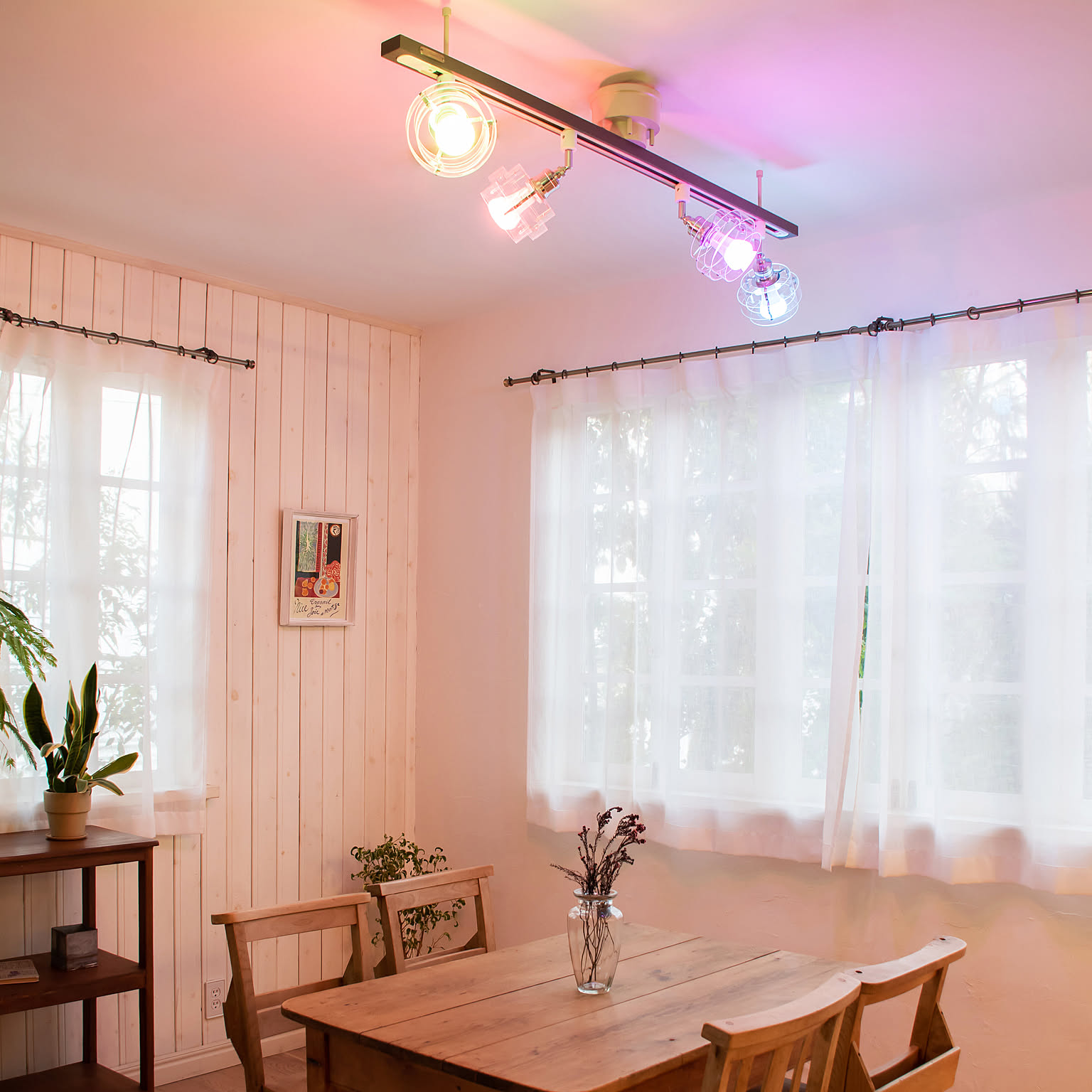 philips hue ホワイト シーリングライト 4個セット レビュー】Philips Hueホワイトグラデーションと山田照明 Z