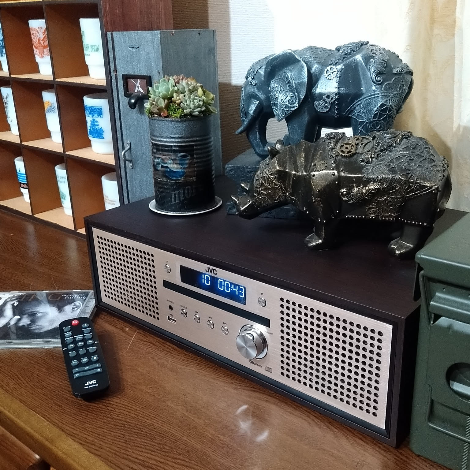 JVCケンウッド ミニコンポ JVC(Victor) NX-W30 木目 コンパクト