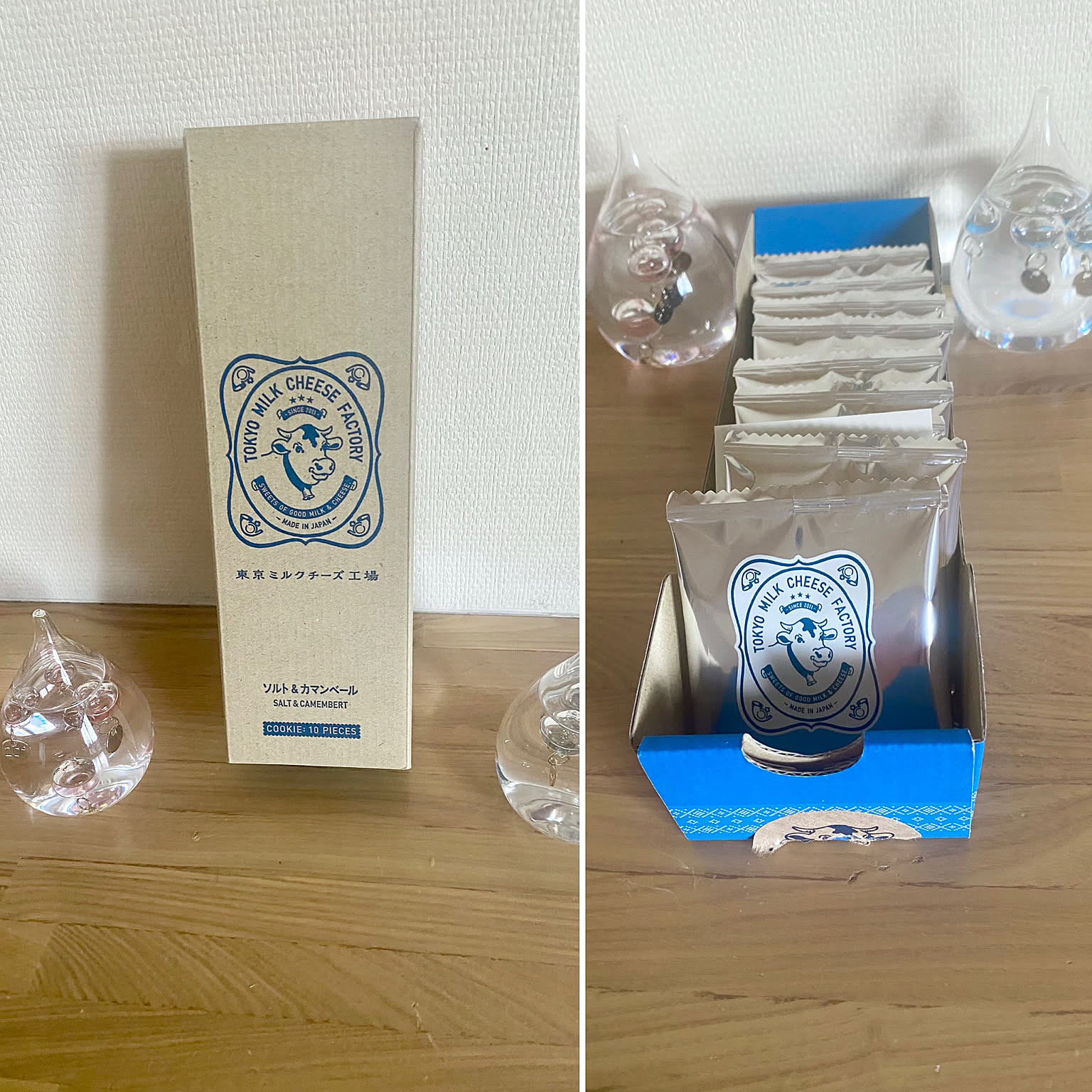 東京ミルクチーズ工場 空き箱 3組 くど