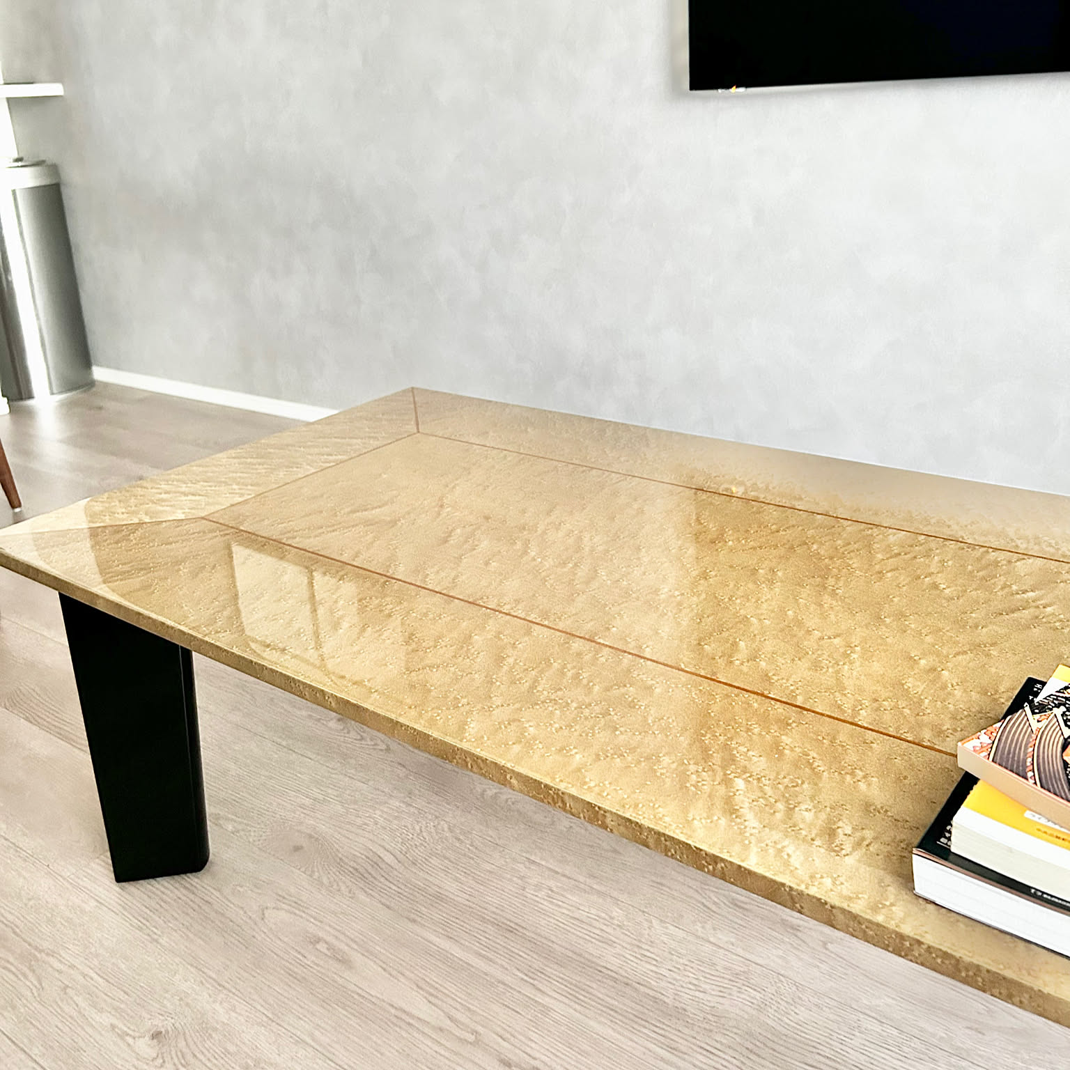 机/リビングテーブル/センターテーブル/バーズアイメープル