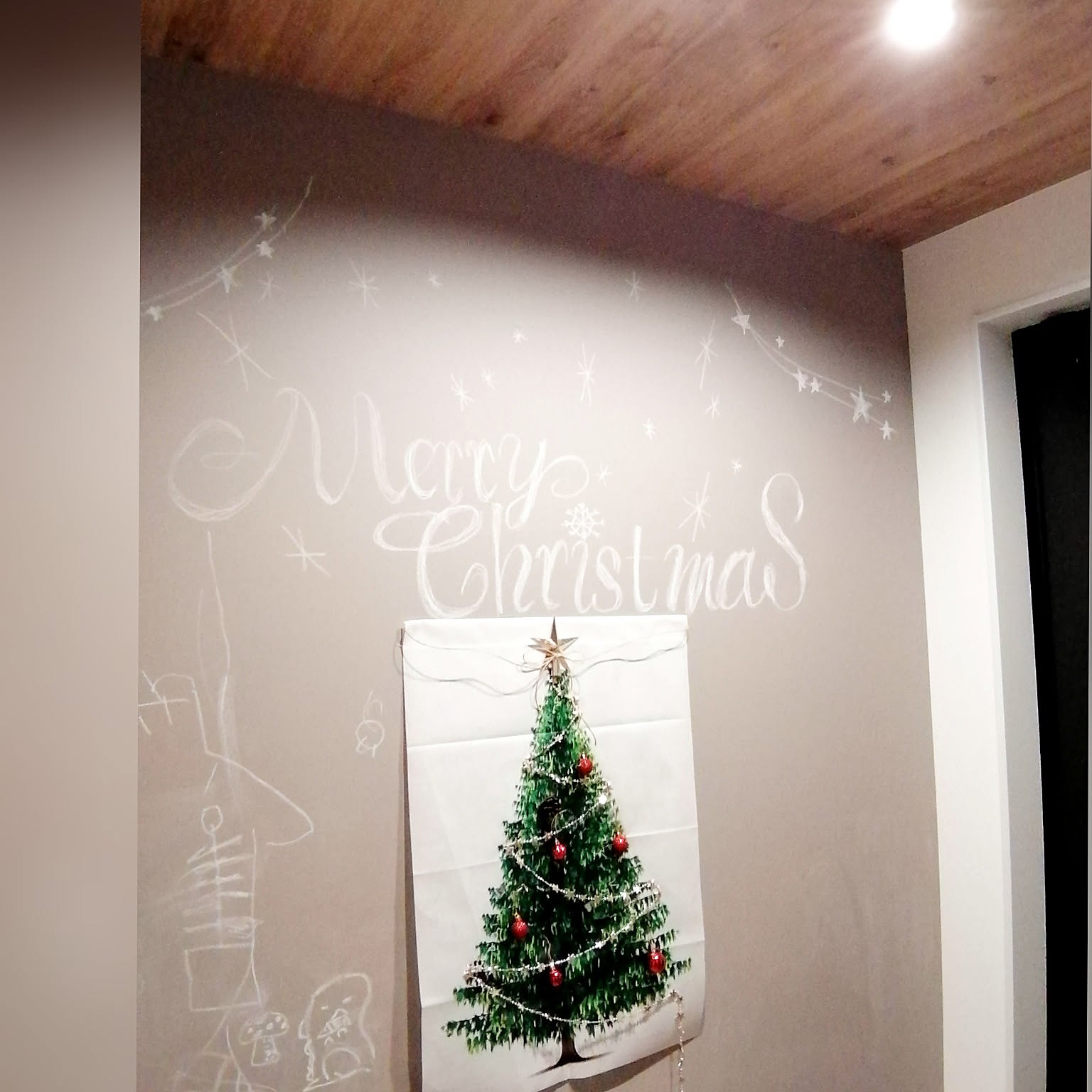 クリスマスツリー チョークアートのおすすめ商品とおしゃれな