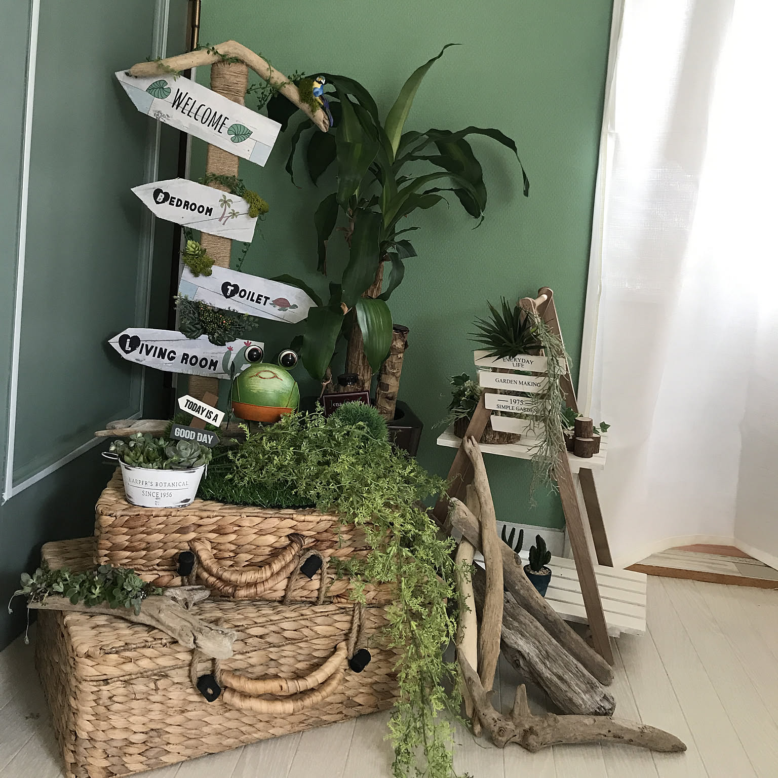 フェイクグリーンオブジェ & ベンチ型オブジェ オーダー受付！ ウェルカム 960a2101c3f92a6a706dbe32f4446a