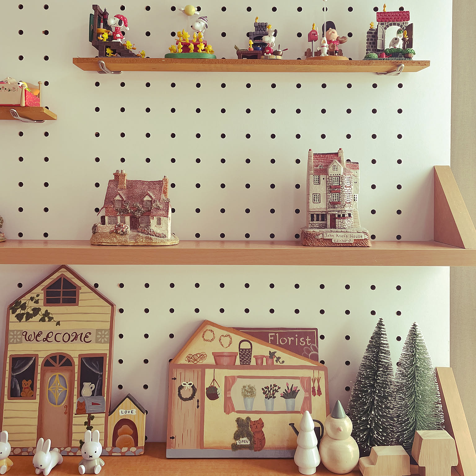 トールペイント作品 クリスマスドールハウス風 【公式通販】