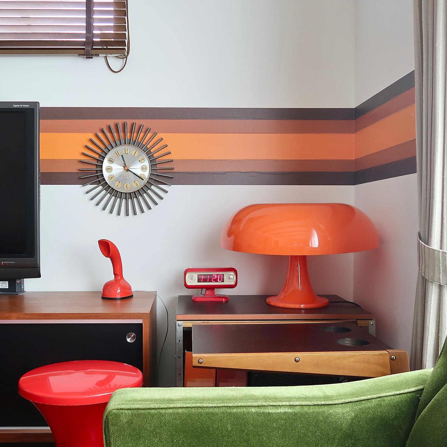 スペースエイジ ヴィンテージのおしゃれなインテリア・部屋・家具の