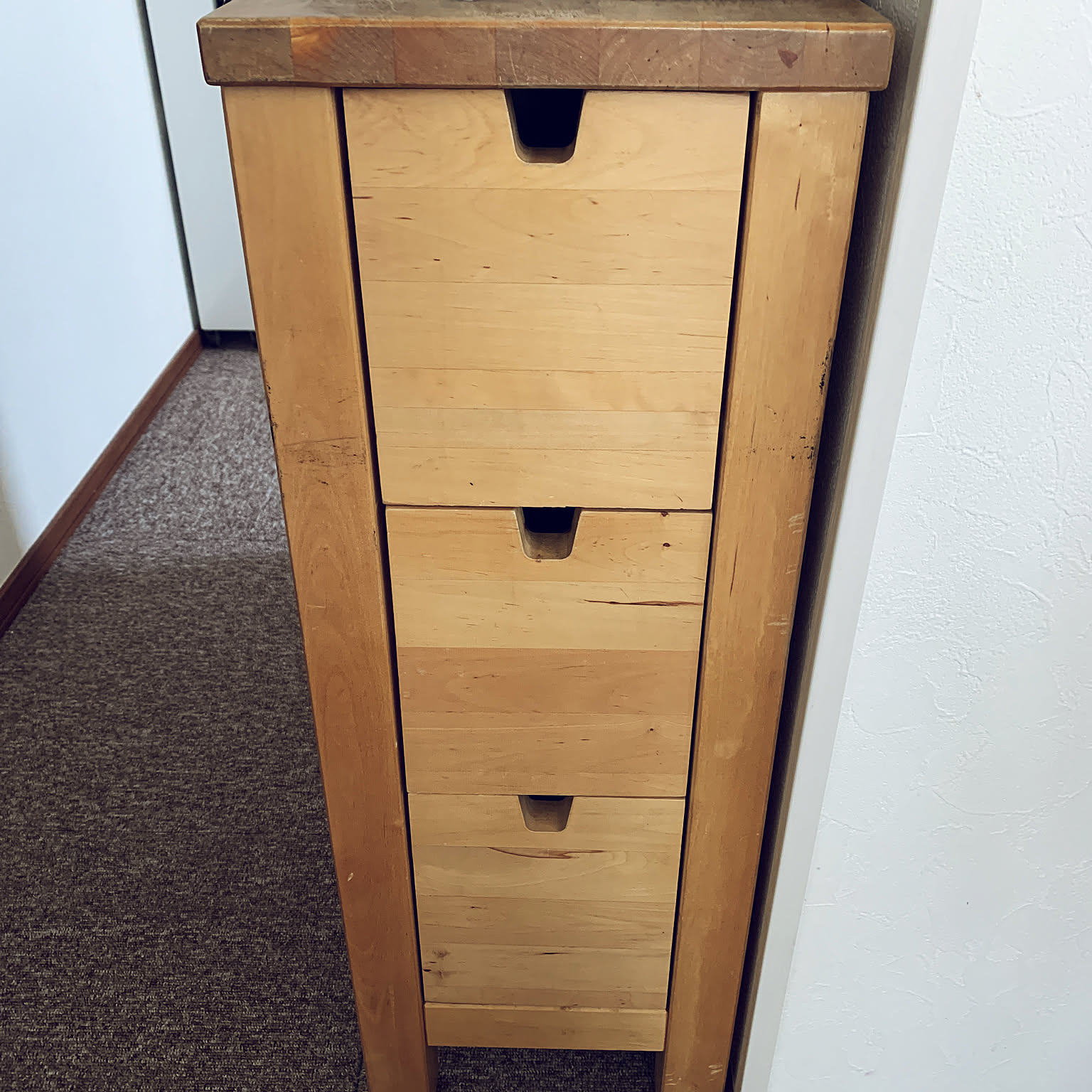 引出し収納/引出しDIY/IKEAのダイニングテーブル/IKEA/リメイク家具