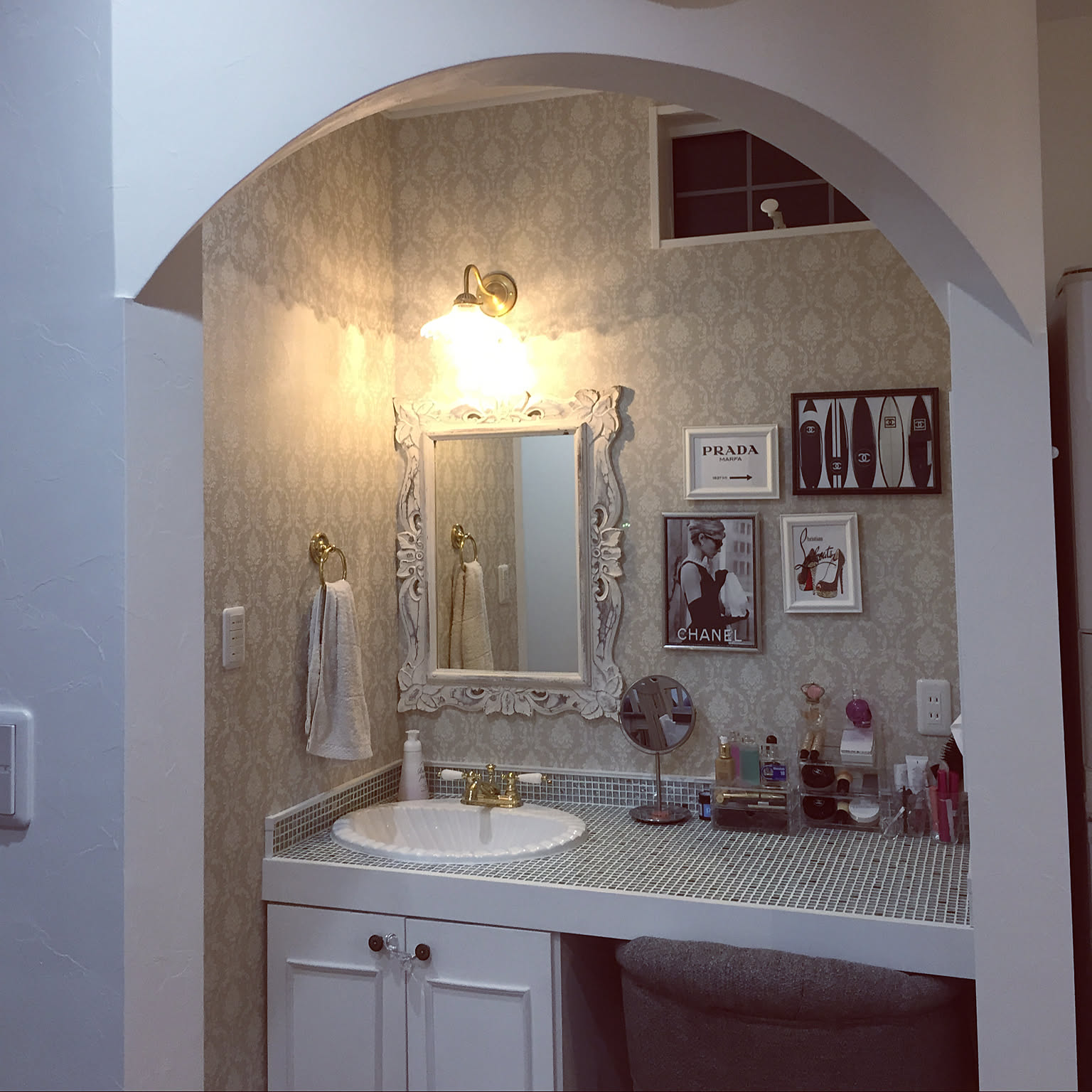 洗面台 フレンチシックのおすすめ商品とおしゃれな実例 ｜ RoomClip