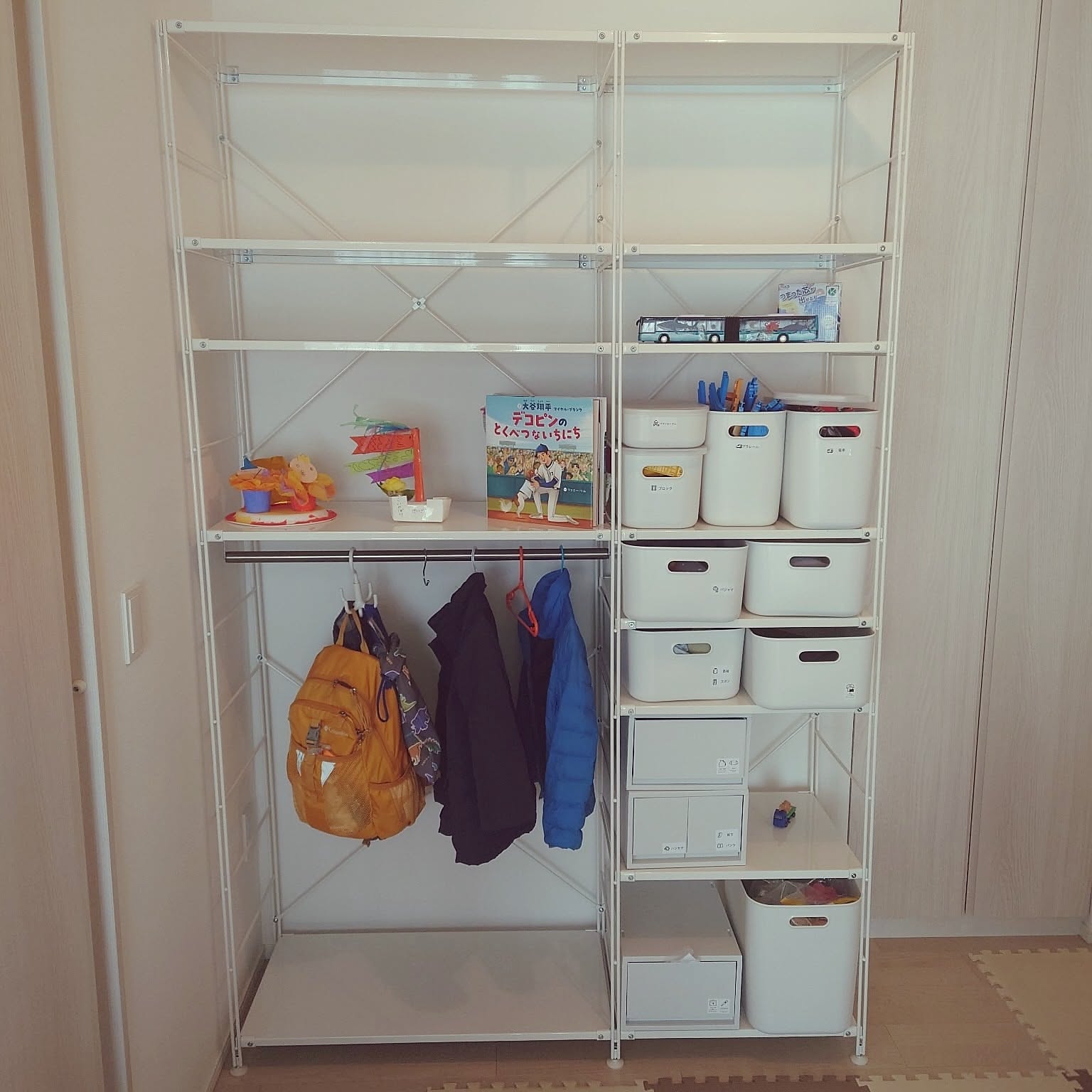 無印良品スチールラックのおすすめ商品とおしゃれな実例 ｜ RoomClip