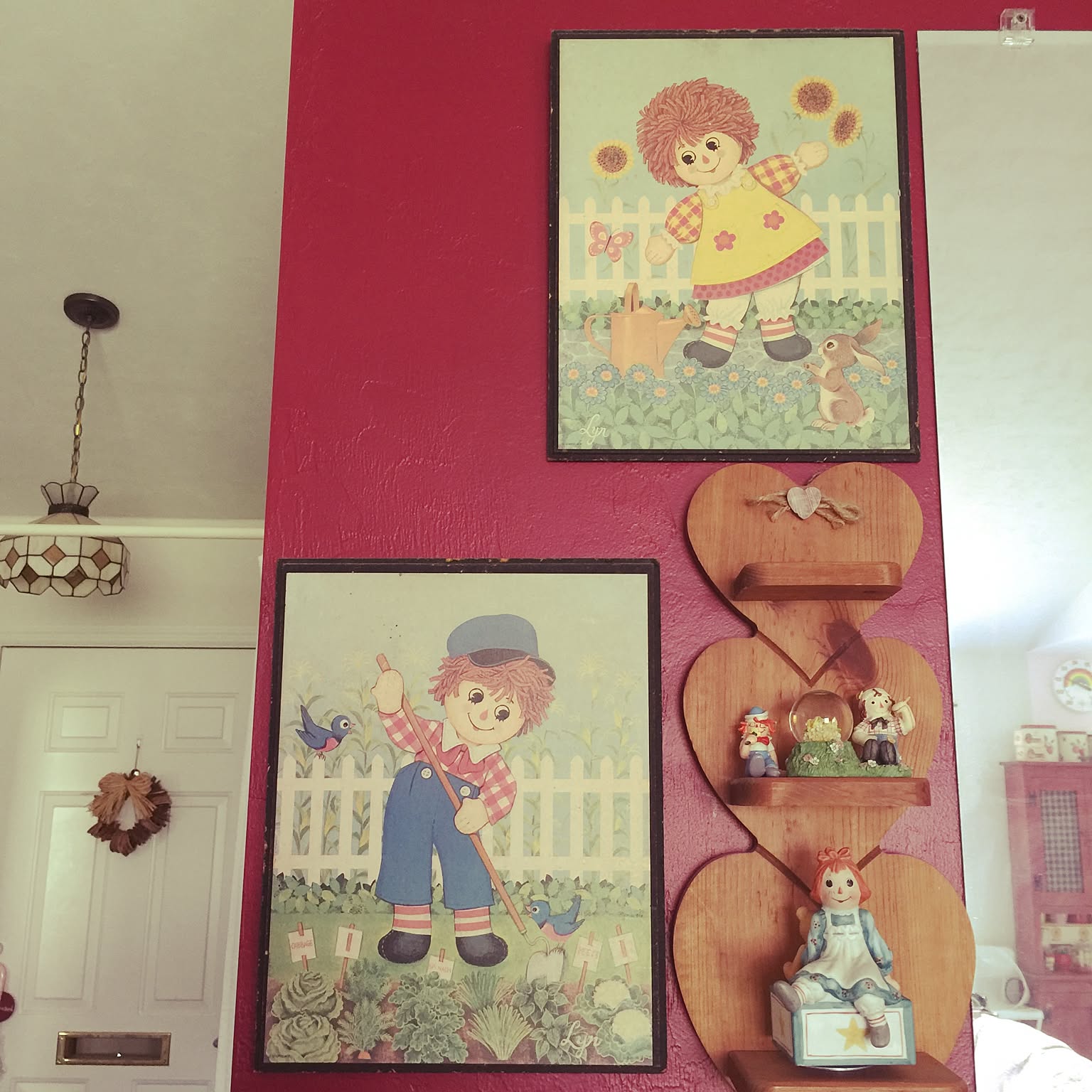 ラガディ・アン＆アンディ　ベンチ型収納BOX アンティーク　カントリー カントリー家具ベンチボックス（収納型）W130／Le ciel （ル