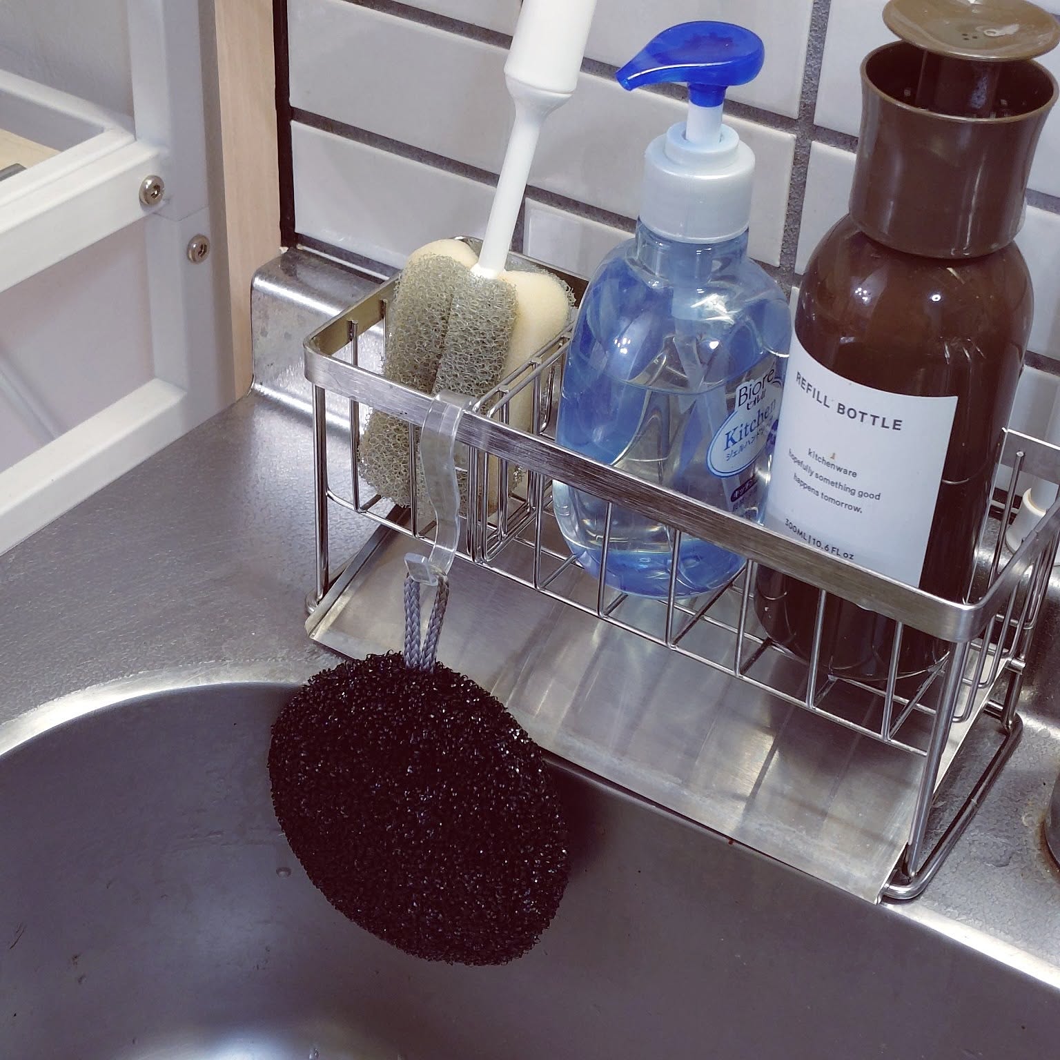 スリーコインズ スポンジ置き場の商品を使ったおしゃれなインテリア実例 ｜ RoomClip（ルームクリップ）