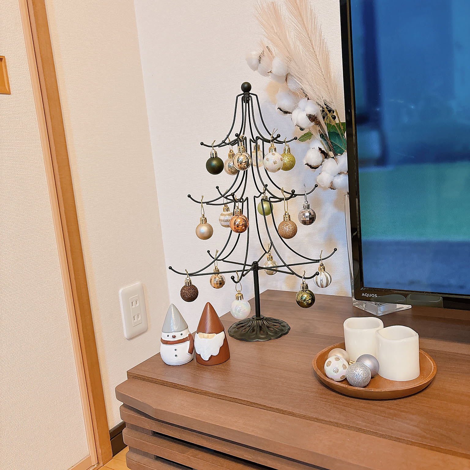 アイアン　クリスマスツリー アイアンツリー🌲 シンプルにクリスマスを楽しみたい方にオススメです