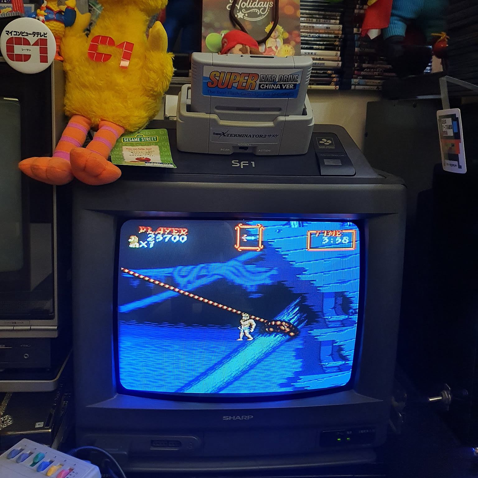 キャスター付 レトロゲーム 収納 テレビ ファミコン ゲームソフト ジョーシン 98ab60dce0484d7c9b6cda954ad0be