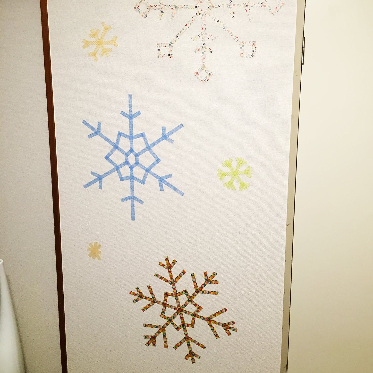 海外 PETテープ マスキングテープ しゃぼんだまと雪の結晶 【公式通販】