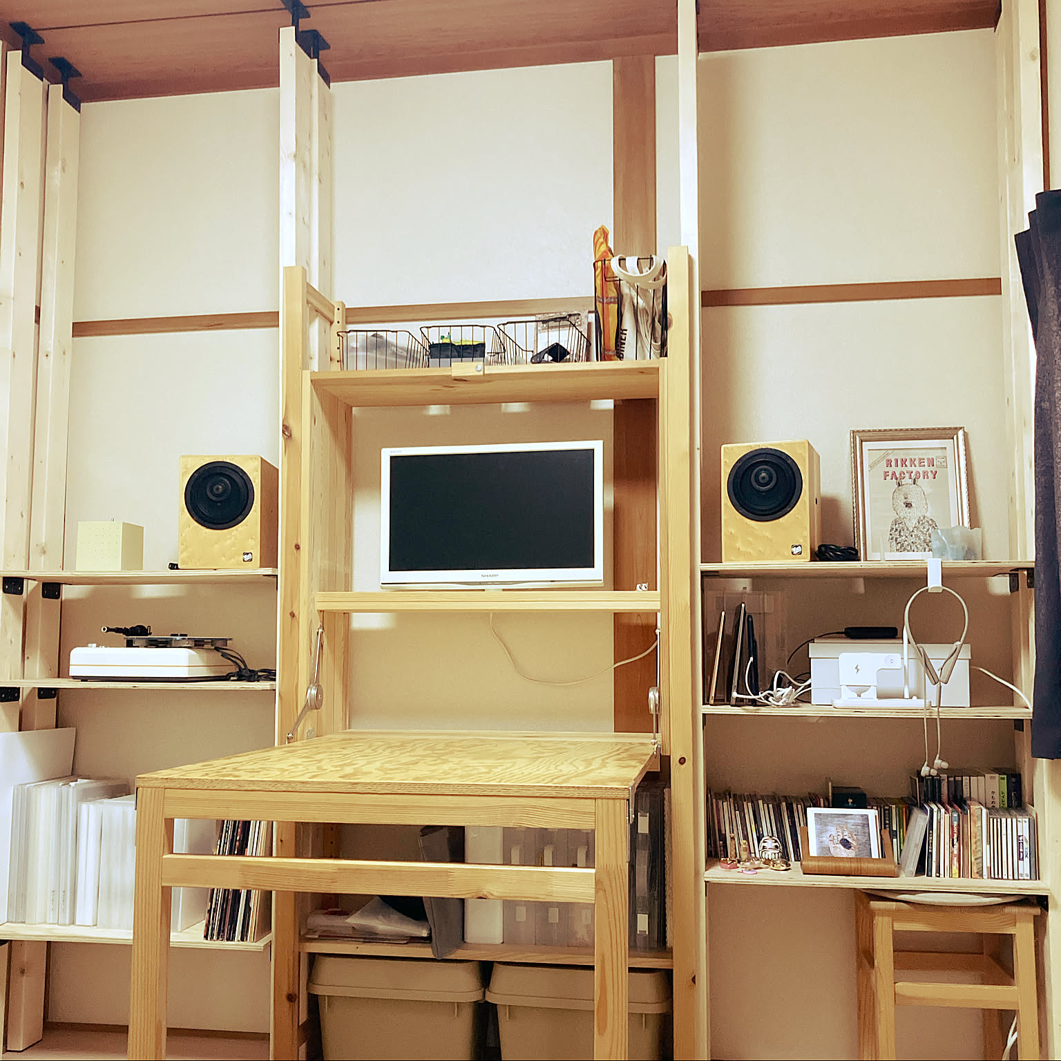 折り畳み式デスク【IKEA イーヴァル】 【公式通販】