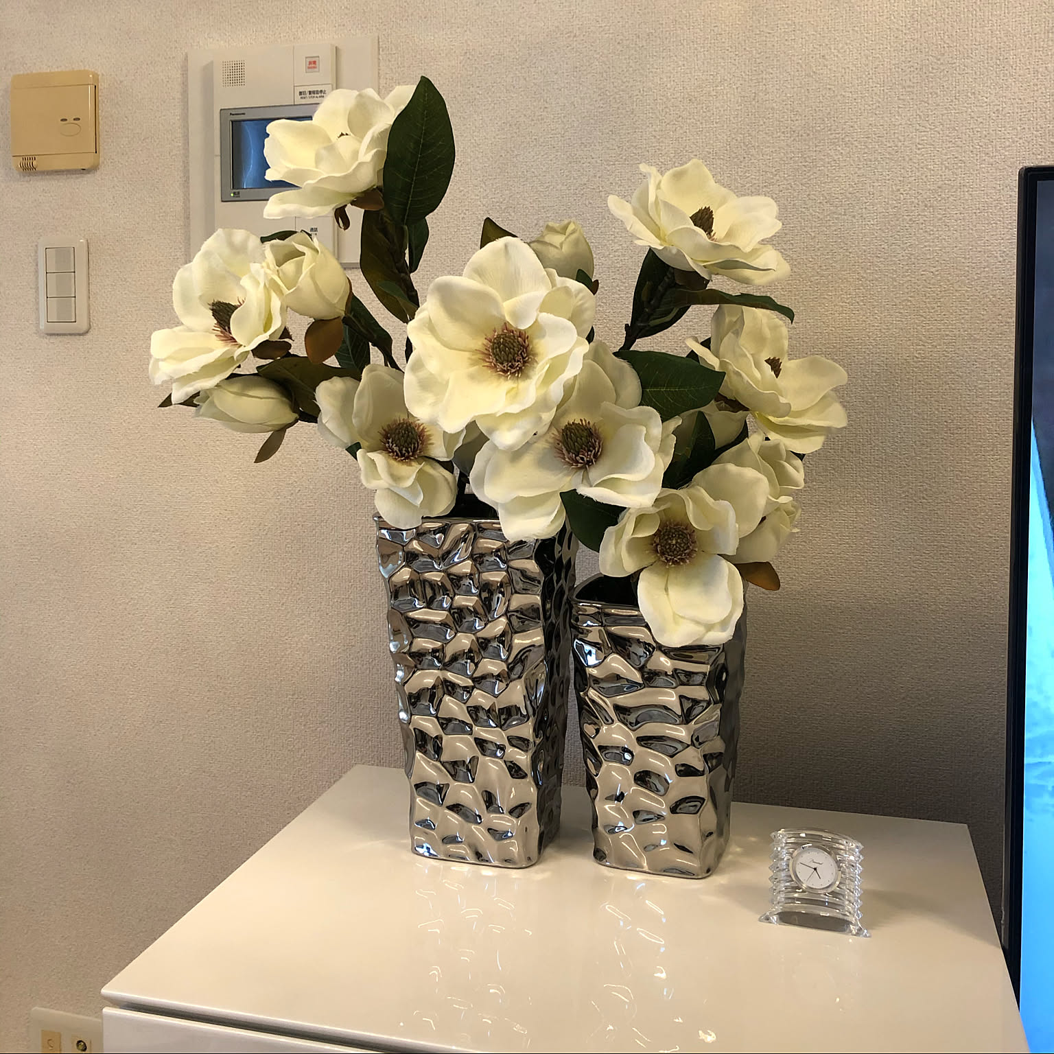 美品　バカラ　ココ　フラワーベース　花瓶　インテリア バカラ フラワーベースのおすすめ商品とおしゃれな実例